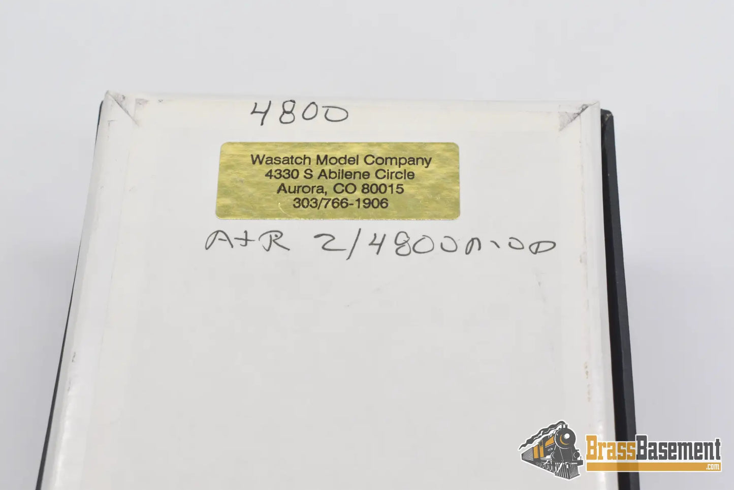Ho Brass - Wasatch Model Co. Union Pacific Modified Diner #4800 Factory Pro Paint Passenger