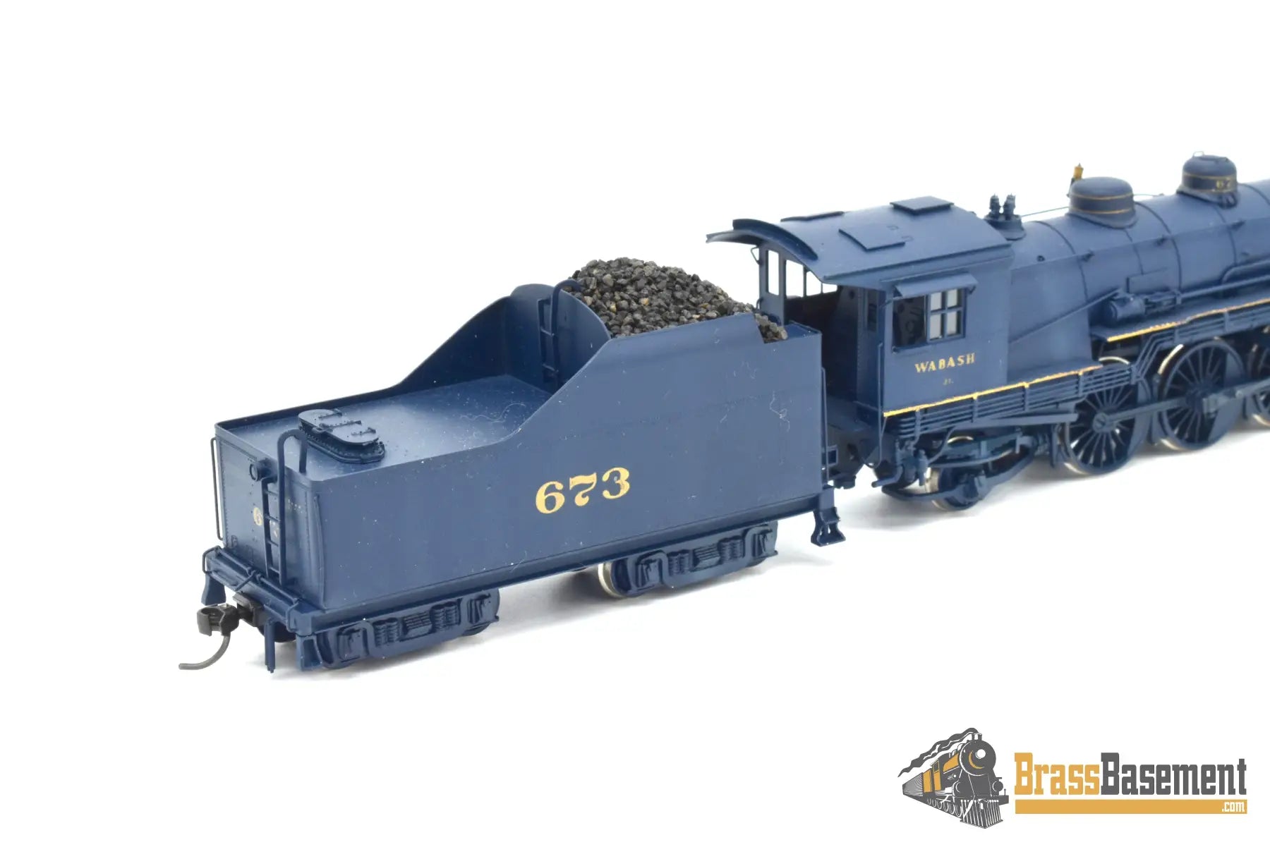 Ho Brass - Westside Models Wabash J - 1 4 - 6 - 2 Pacific Custom Painted Steam