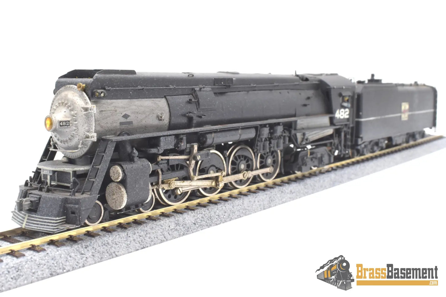 Ho Brass - Westside Models Western Pacific Gs - 6 4 - 8 - 4 Custom Painted See Photos Steam