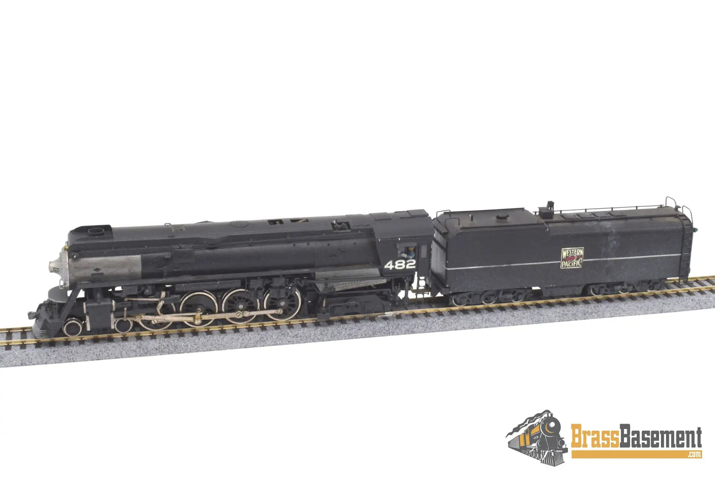 Ho Brass - Westside Models Western Pacific Gs - 6 4 - 8 - 4 Custom Painted See Photos Steam