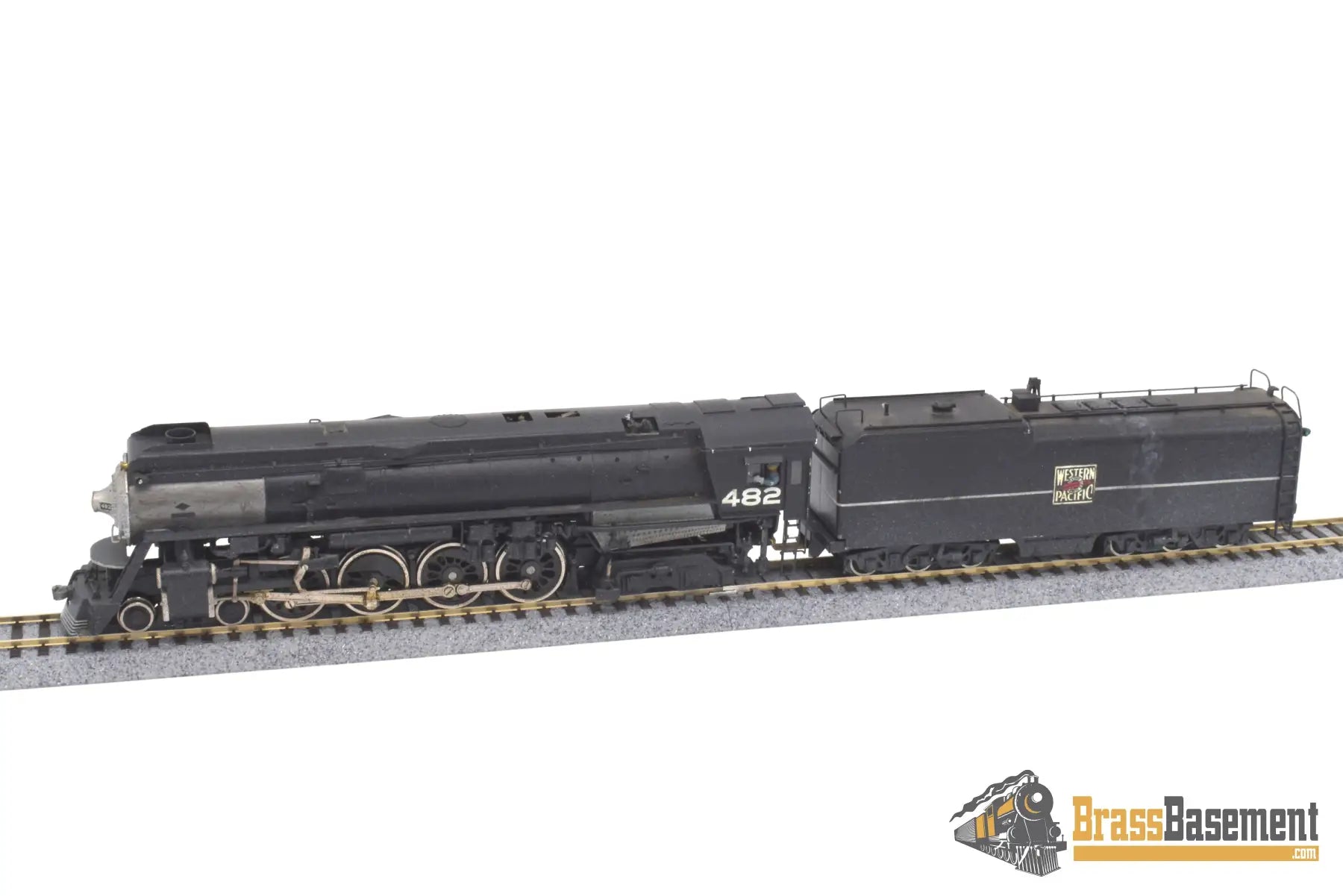 Ho Brass - Westside Models Western Pacific Gs - 6 4 - 8 - 4 Custom Painted See Photos Steam