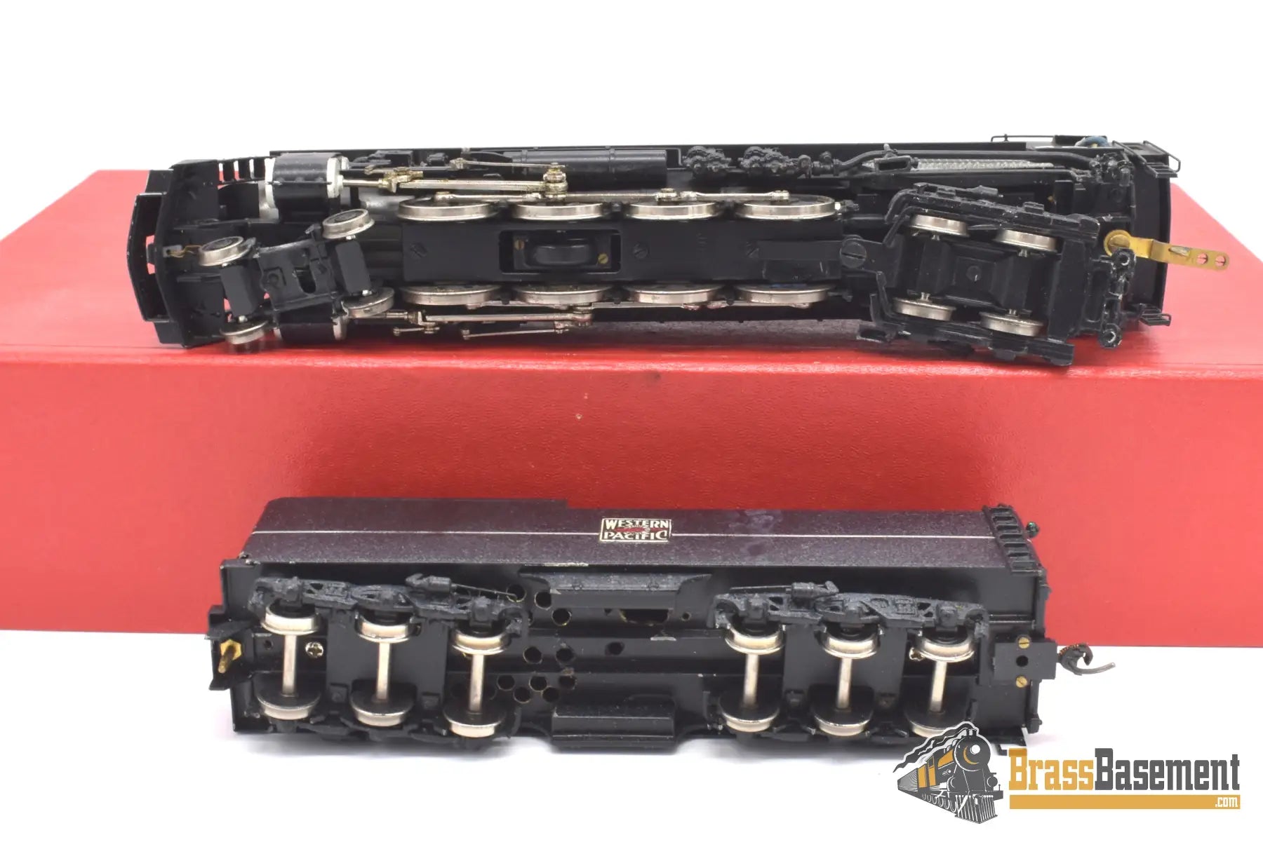 Ho Brass - Westside Models Western Pacific Gs - 6 4 - 8 - 4 Custom Painted See Photos Steam