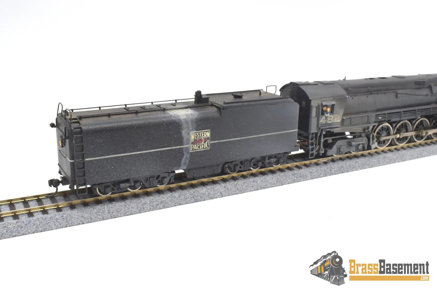 Ho Brass - Westside Models Western Pacific Gs - 6 4 - 8 - 4 Custom Painted See Photos Steam