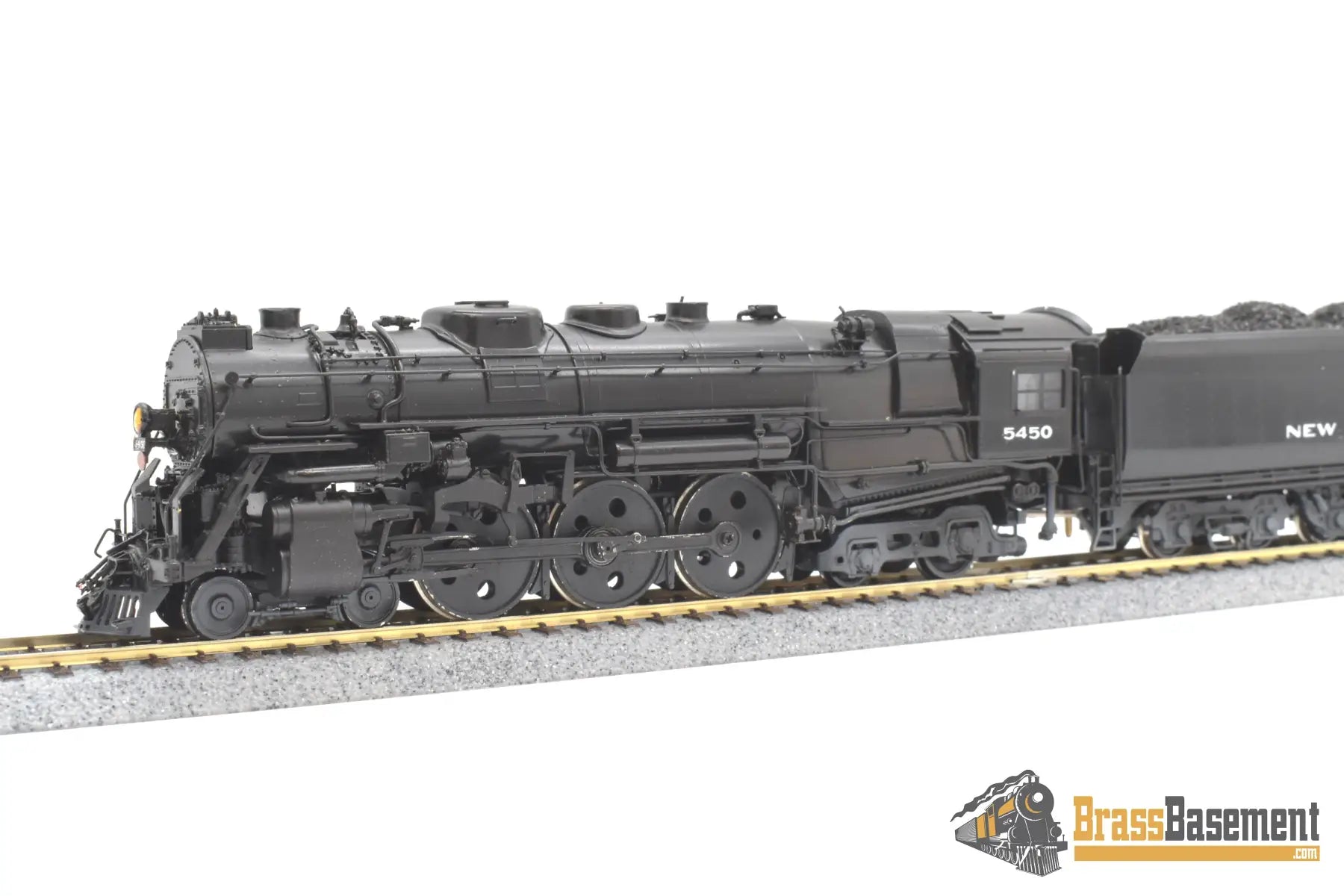 Ho Brass - Westside New York Central Nyc J - 3A 4 - 6 - 4 Super Hudson #5450 Nice Paint Steam
