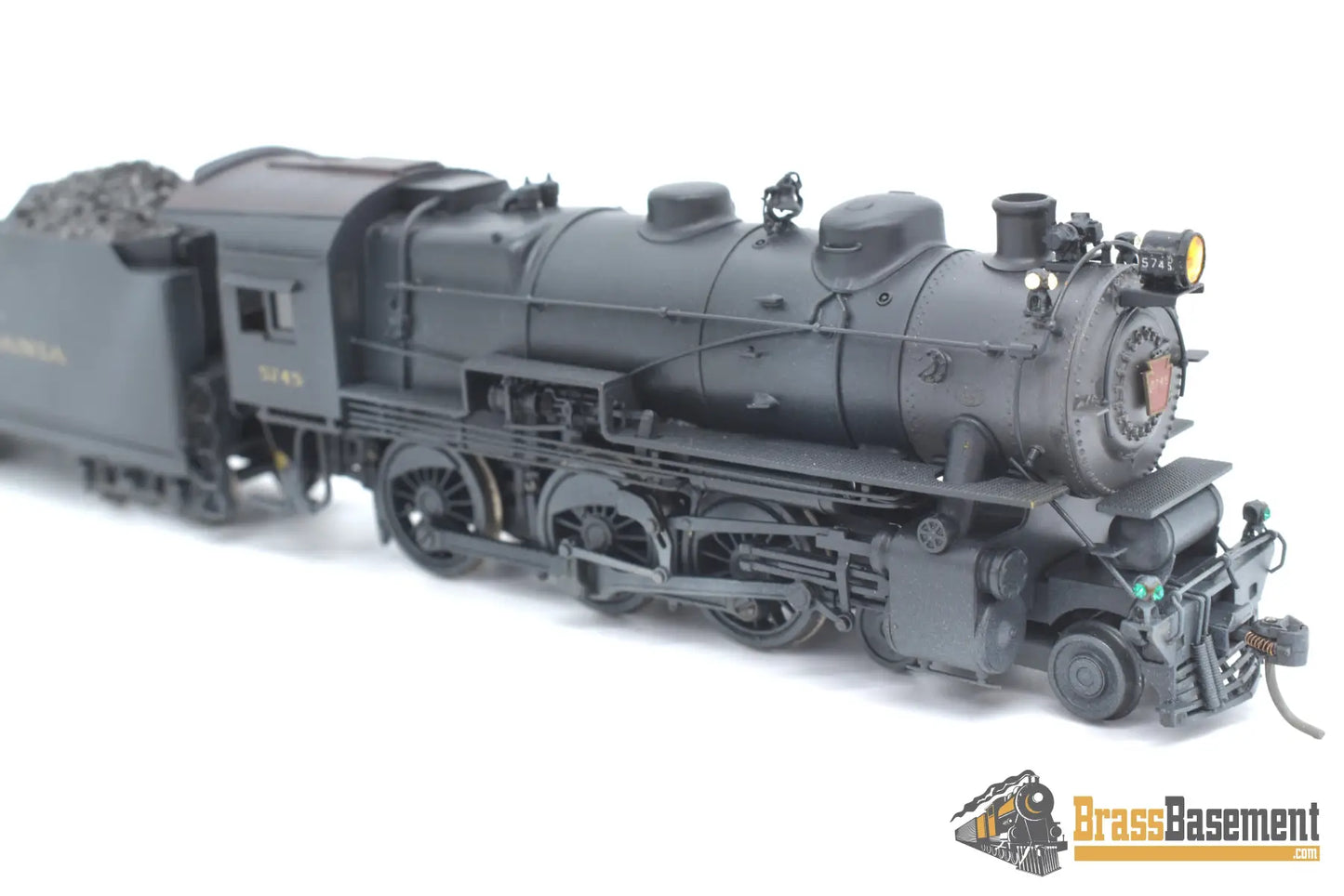 Ho Brass - Westside Pennsylvania Railroad 4 - 6 - 0 G5 Nice Paint Steam