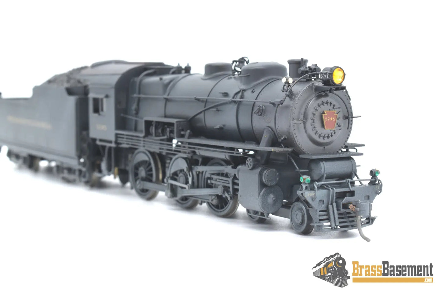 Ho Brass - Westside Pennsylvania Railroad 4 - 6 - 0 G5 Nice Paint Steam