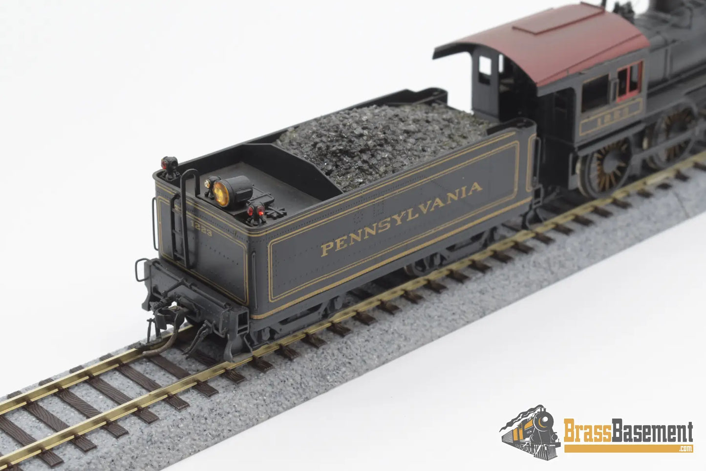 Ho Brass - Westside Pennsylvania Rr Prr D16Sb 4 - 4 - 0 #1223 Steam