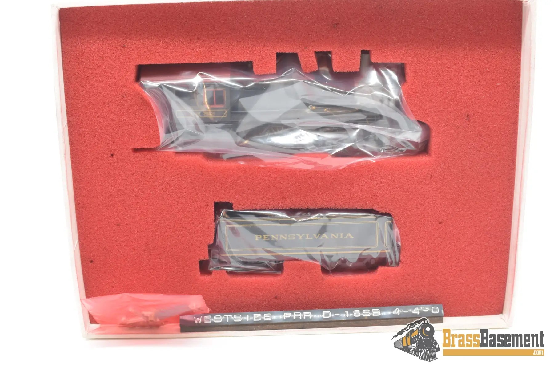 Ho Brass - Westside Pennsylvania Rr Prr D16Sb 4 - 4 - 0 #1223 Steam