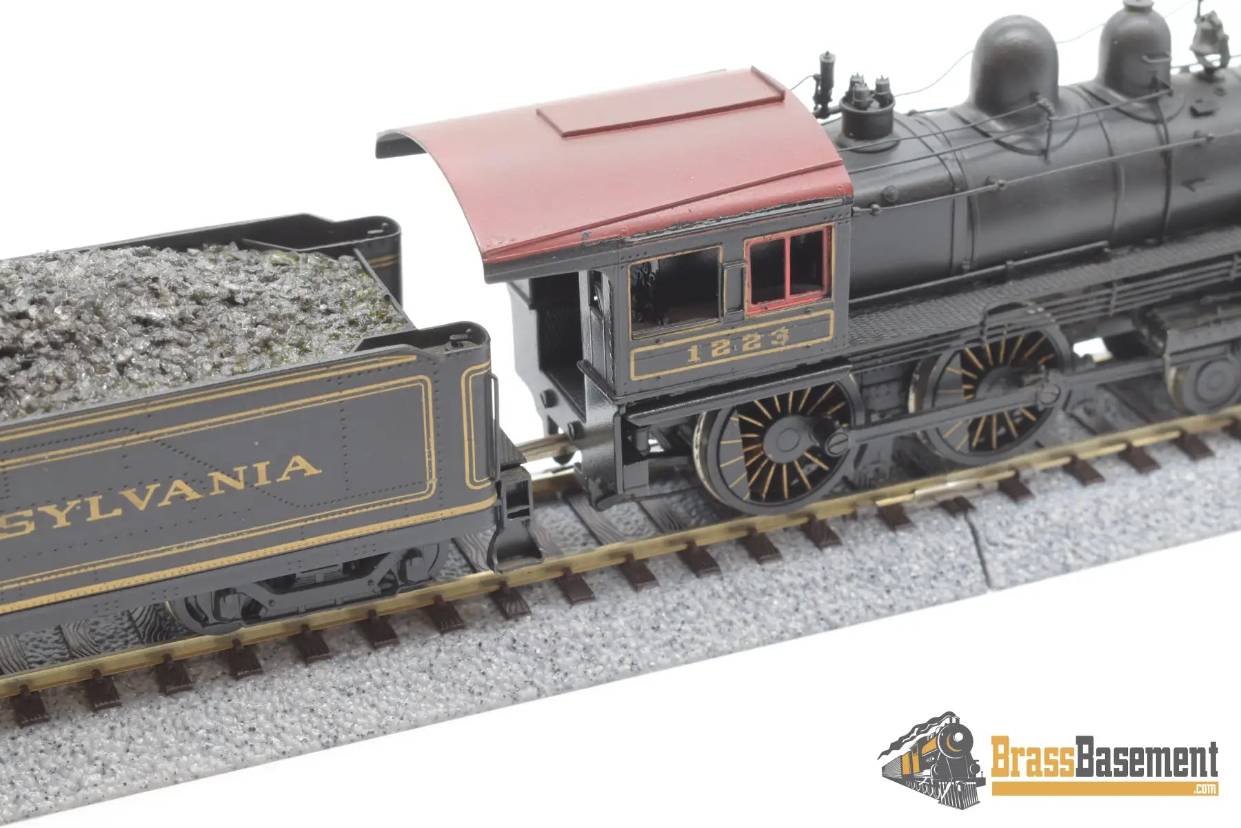Ho Brass - Westside Pennsylvania Rr Prr D16Sb 4 - 4 - 0 #1223 Steam