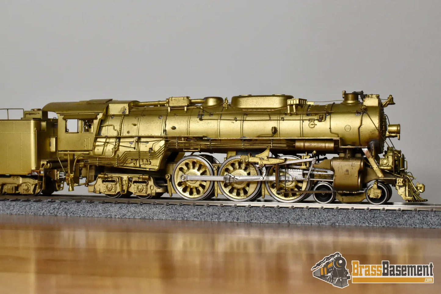 HO Brass Key Imports Santa Fe ATSF 4 6 4 #3460 Most Modern Unpainted Steam