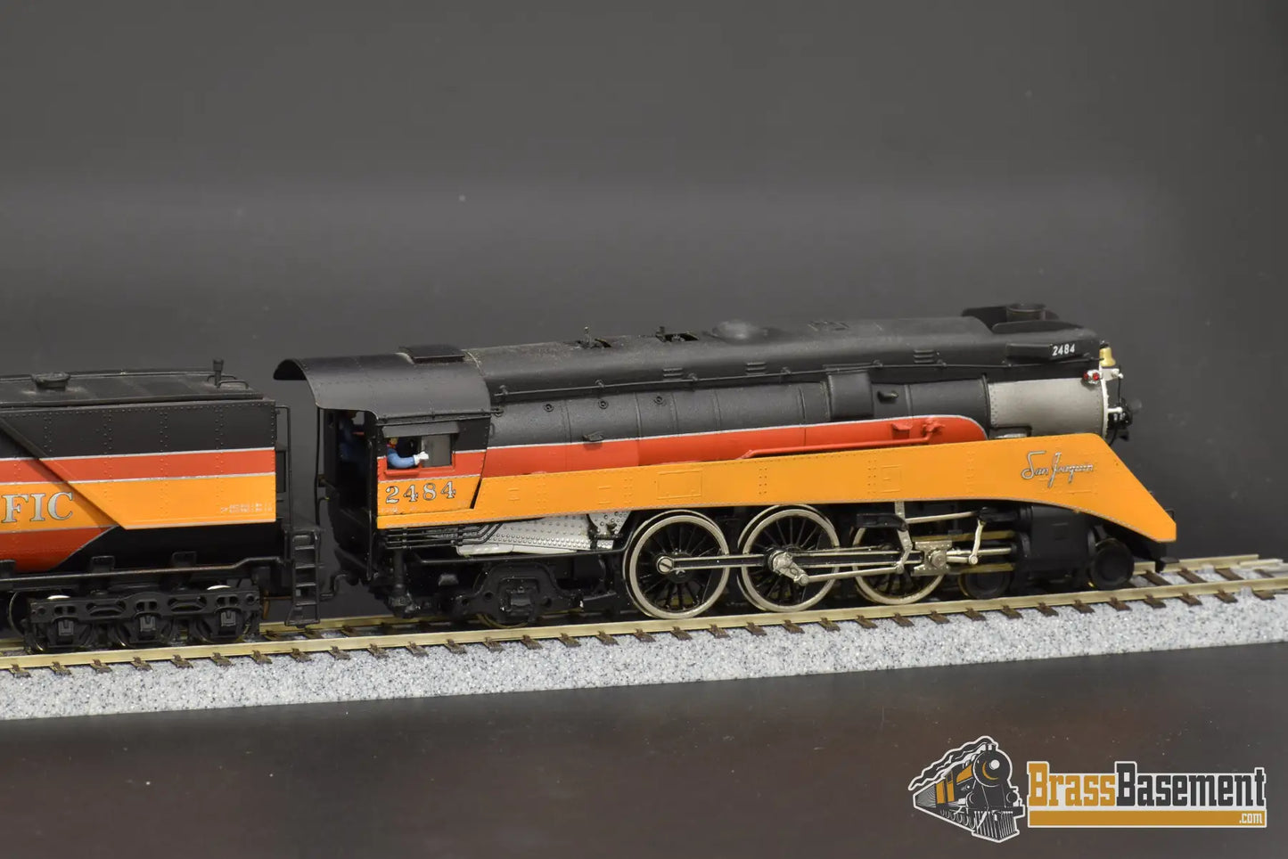 Ho Brass - Westside Southern Pacific Sp P - 10 Streamlined 4 - 6 - 2 San Joaquin Daylight Steam