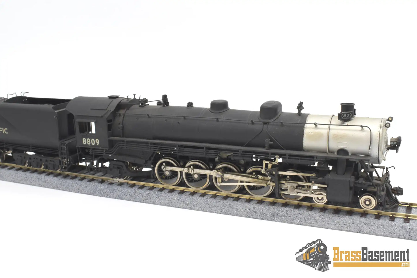Ho Brass - Westside Union Pacific Up 4 - 10 - 2 Ftt Custom Paint Wrong Box Steam