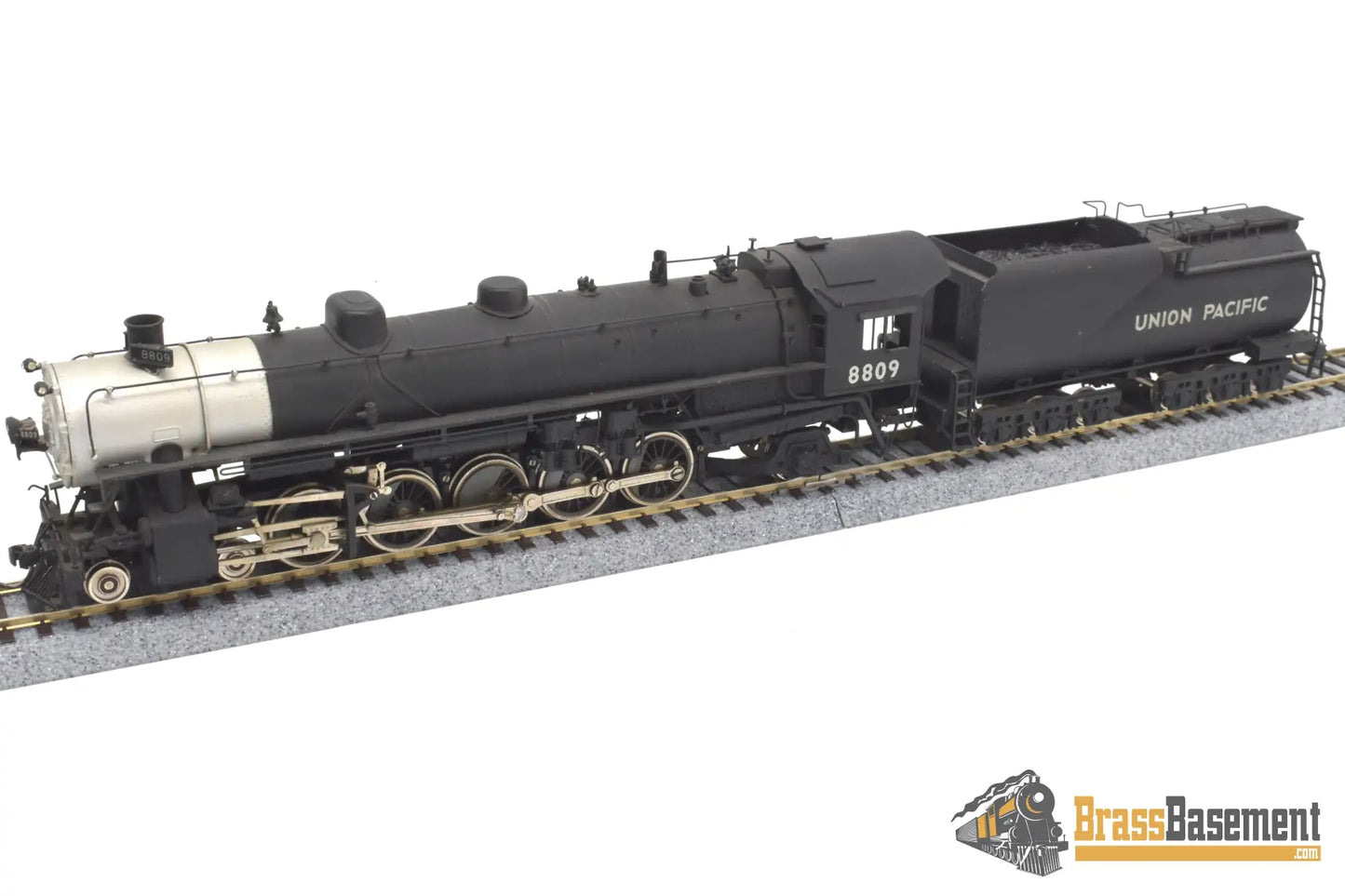 Ho Brass - Westside Union Pacific Up 4 - 10 - 2 Ftt Custom Paint Wrong Box Steam