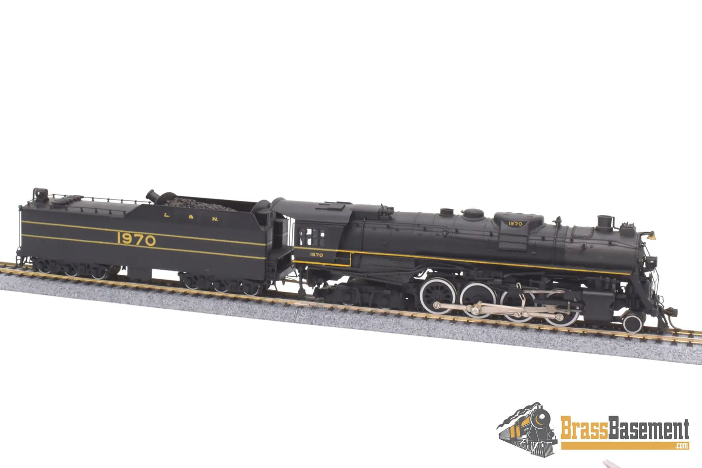 Ho Brass - Wmc Louisville & Nashville L&N 2 - 8 - 4 “Big Emma” #1970 Pro Custom Steam