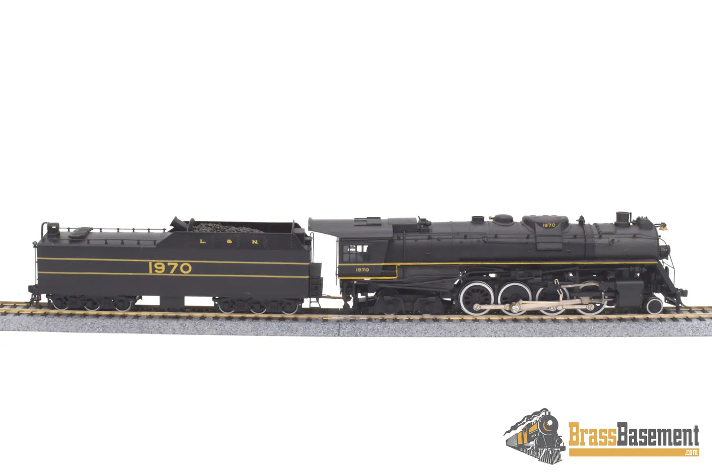 Ho Brass - Wmc Louisville & Nashville L&N 2 - 8 - 4 “Big Emma” #1970 Pro Custom Steam