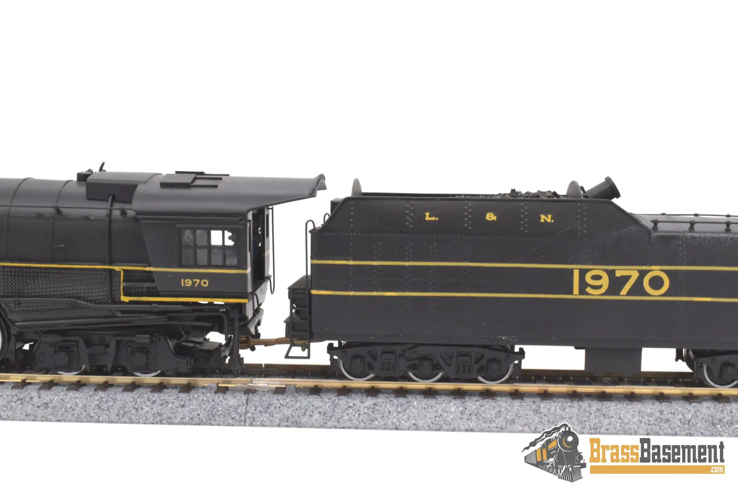 Ho Brass - Wmc Louisville & Nashville L&N 2 - 8 - 4 “Big Emma” #1970 Pro Custom Steam