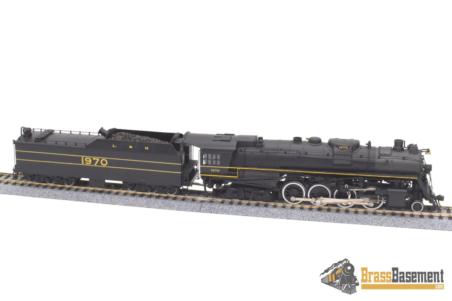 Ho Brass - Wmc Louisville & Nashville L&N 2 - 8 - 4 “Big Emma” #1970 Pro Custom Steam
