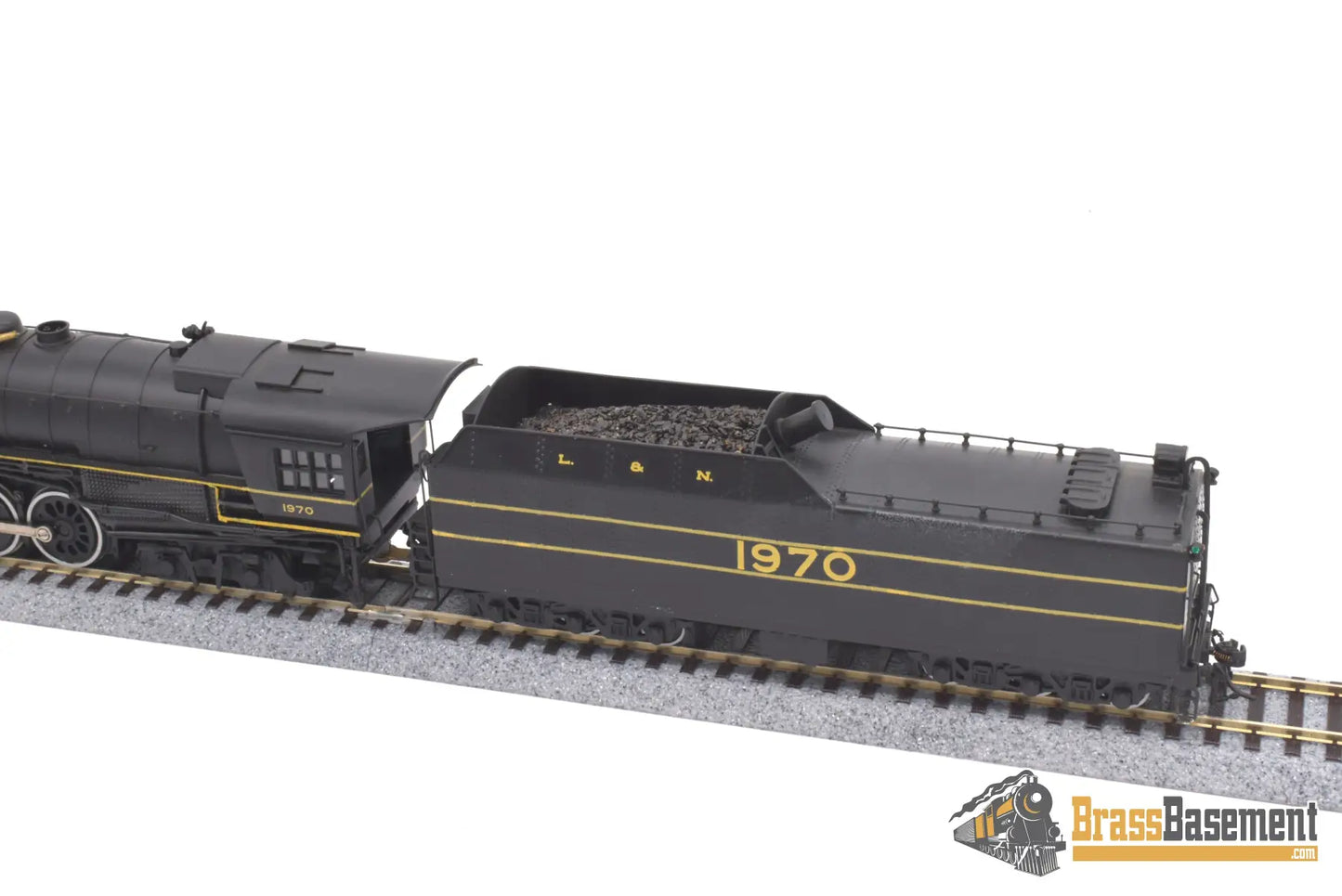 Ho Brass - Wmc Louisville & Nashville L&N 2 - 8 - 4 “Big Emma” #1970 Pro Custom Steam