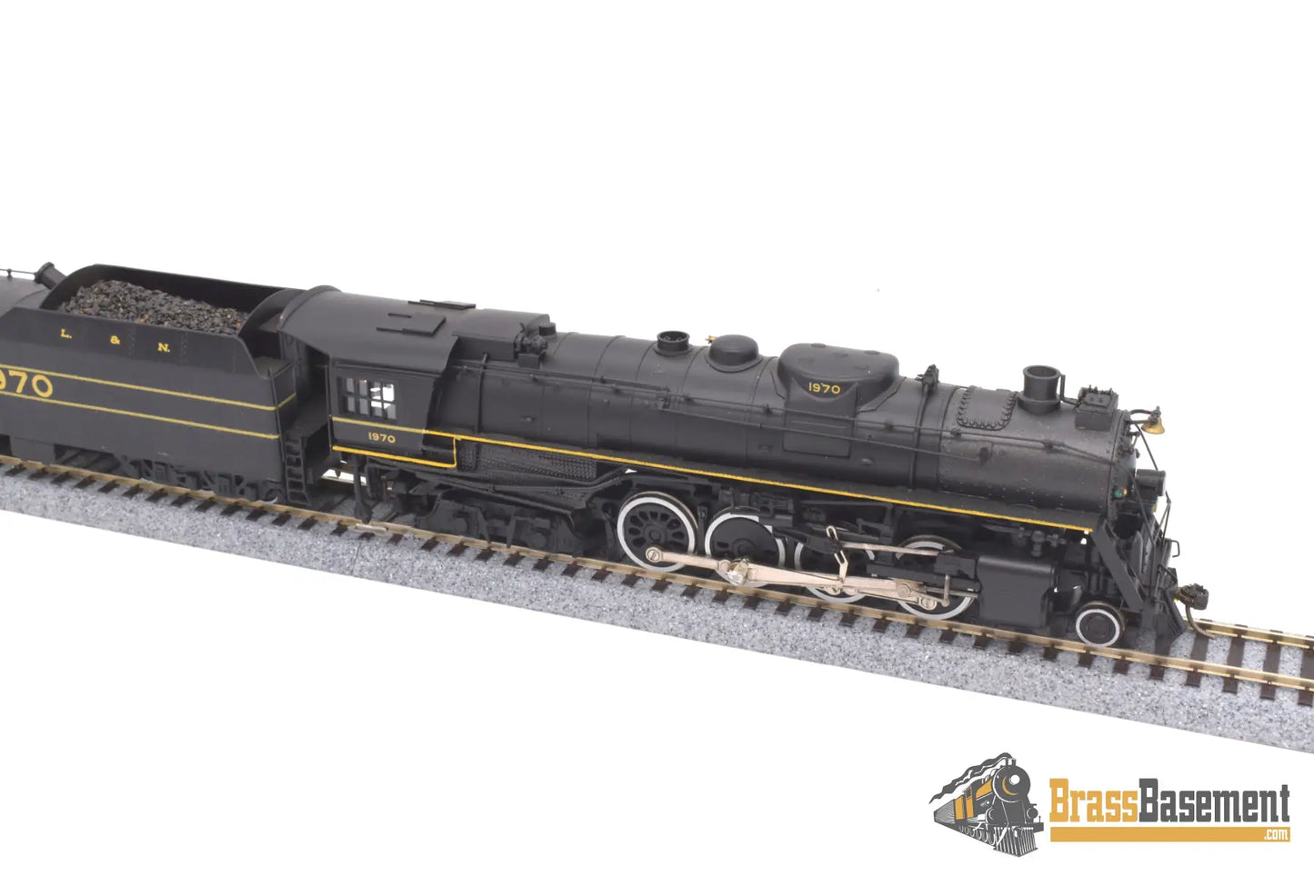Ho Brass - Wmc Louisville & Nashville L&N 2 - 8 - 4 “Big Emma” #1970 Pro Custom Steam