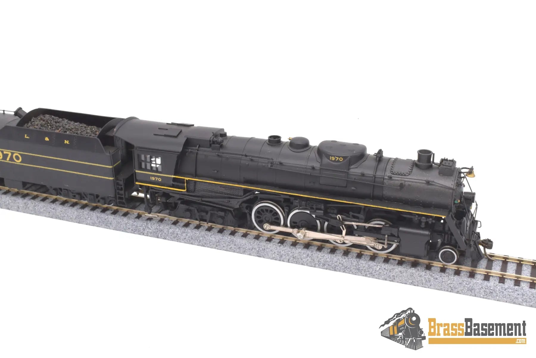 Ho Brass - Wmc Louisville & Nashville L&N 2 - 8 - 4 “Big Emma” #1970 Pro Custom Steam