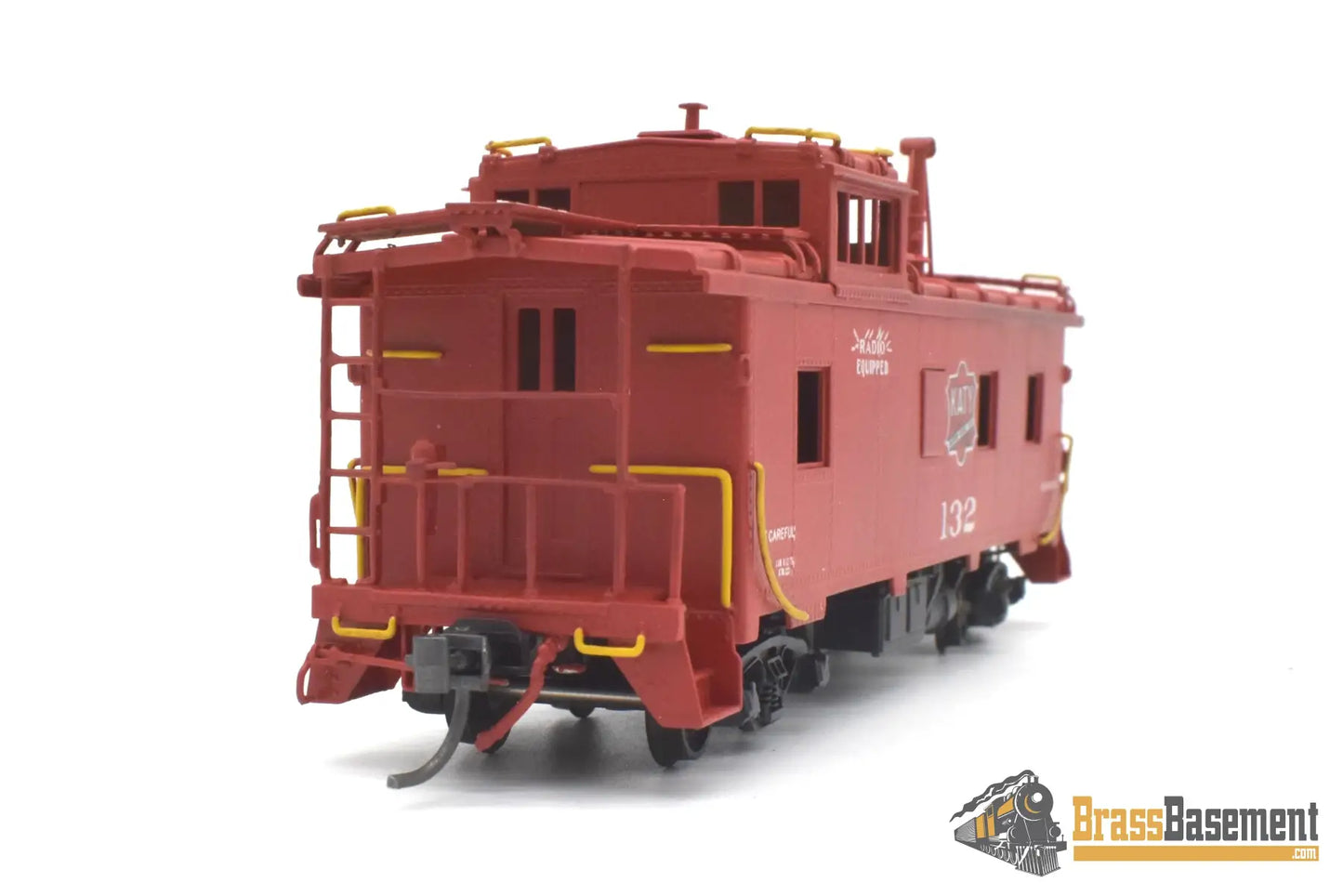 Ho - Pecos River Brass Missouri Kansas Texas Mkt ‘Katy’ Caboose #132 Cp Red Passenger