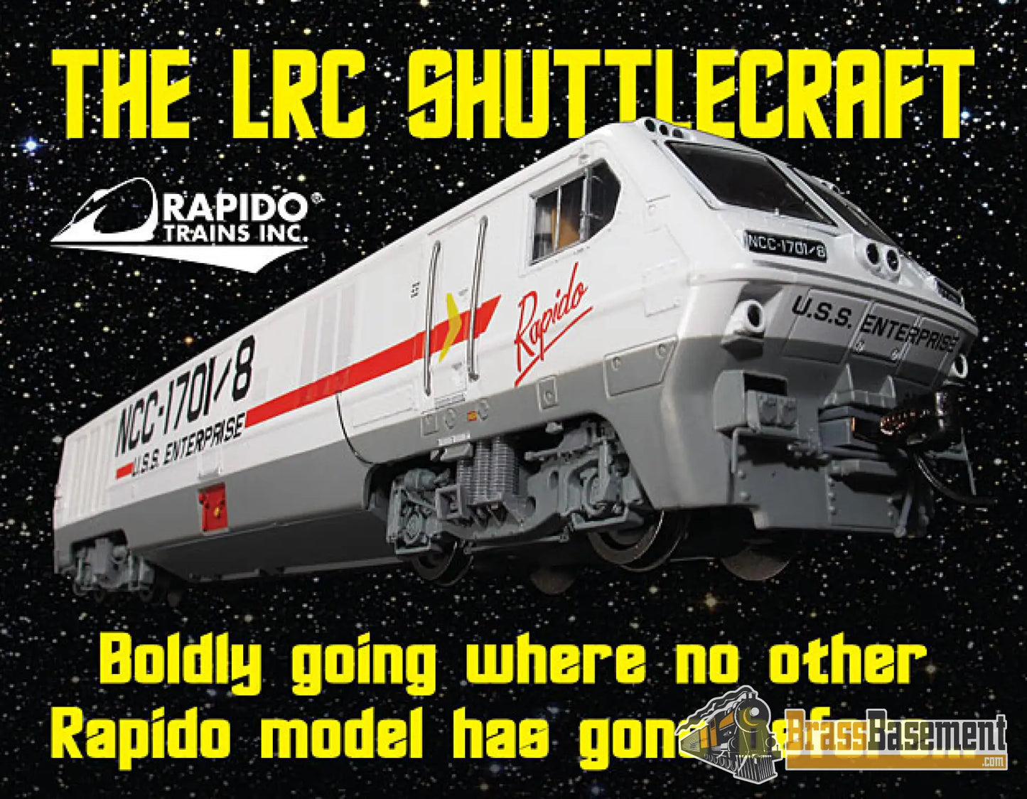 Ho Rapido - 200020 Lrc Starfleet Ncc - 1701/8 ’Shuttlecraft’ Dcc/Sound #14/40 Diesel