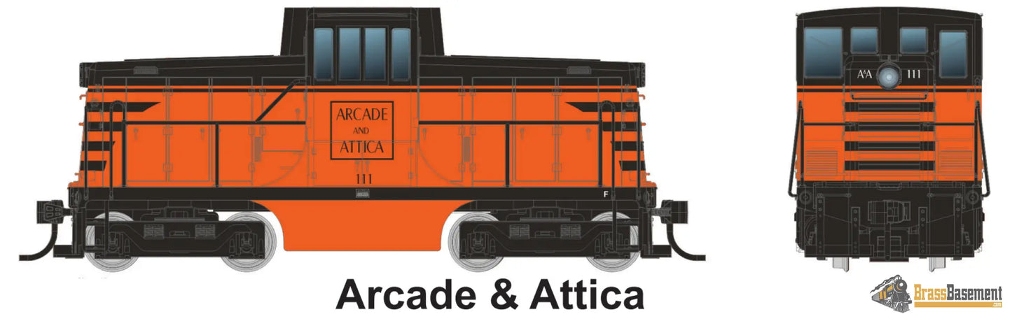 HO Rapido 48536 - 44 Tonner Arcade & Attica #111 - ESU DCC/Sound NEW Diesel