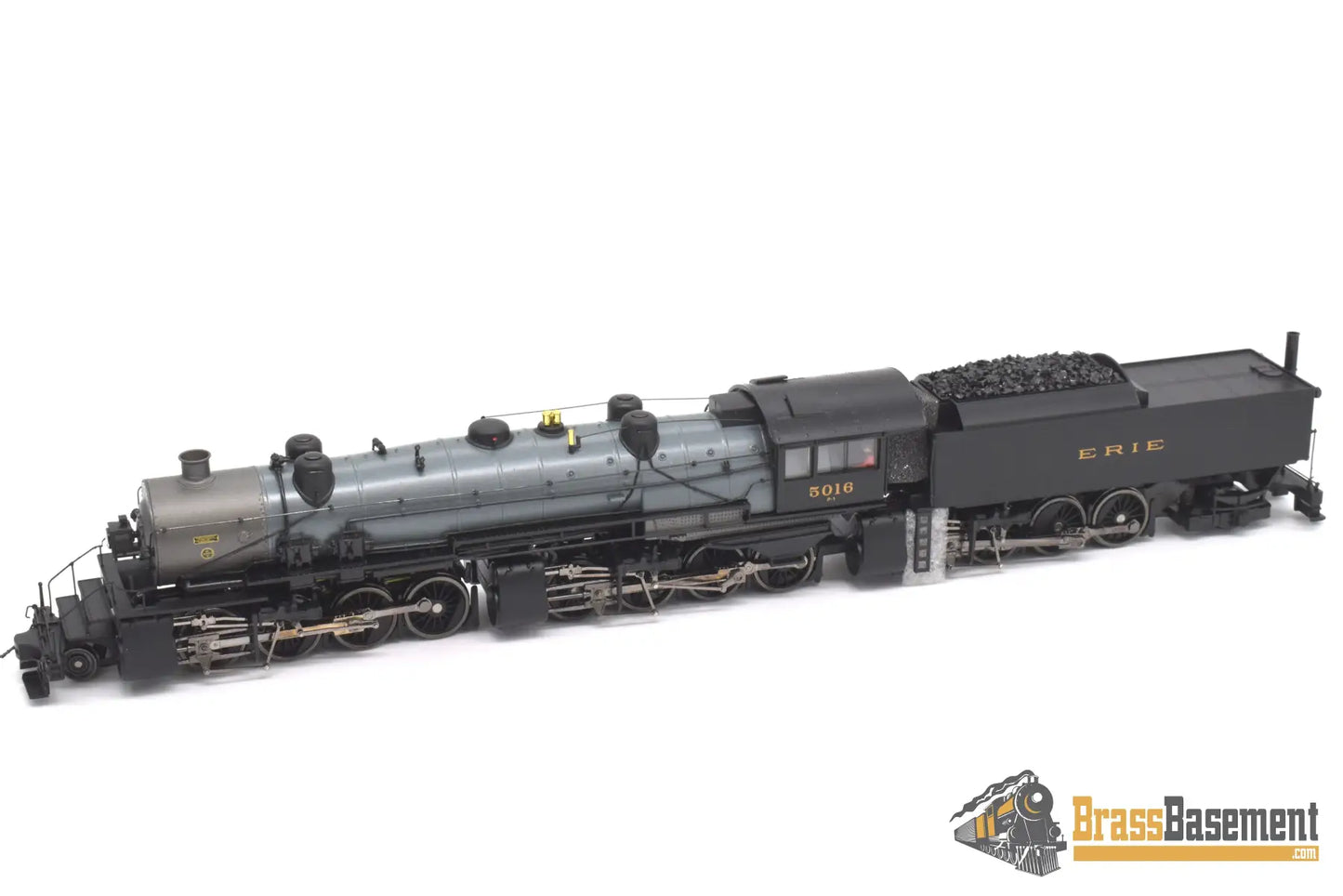 Ho Scale Plastic - Mth 2 - 8 - 8 - 8 - 2 Triplex Steam Engine #5016 Russian Iron Boiler W/Proto -
