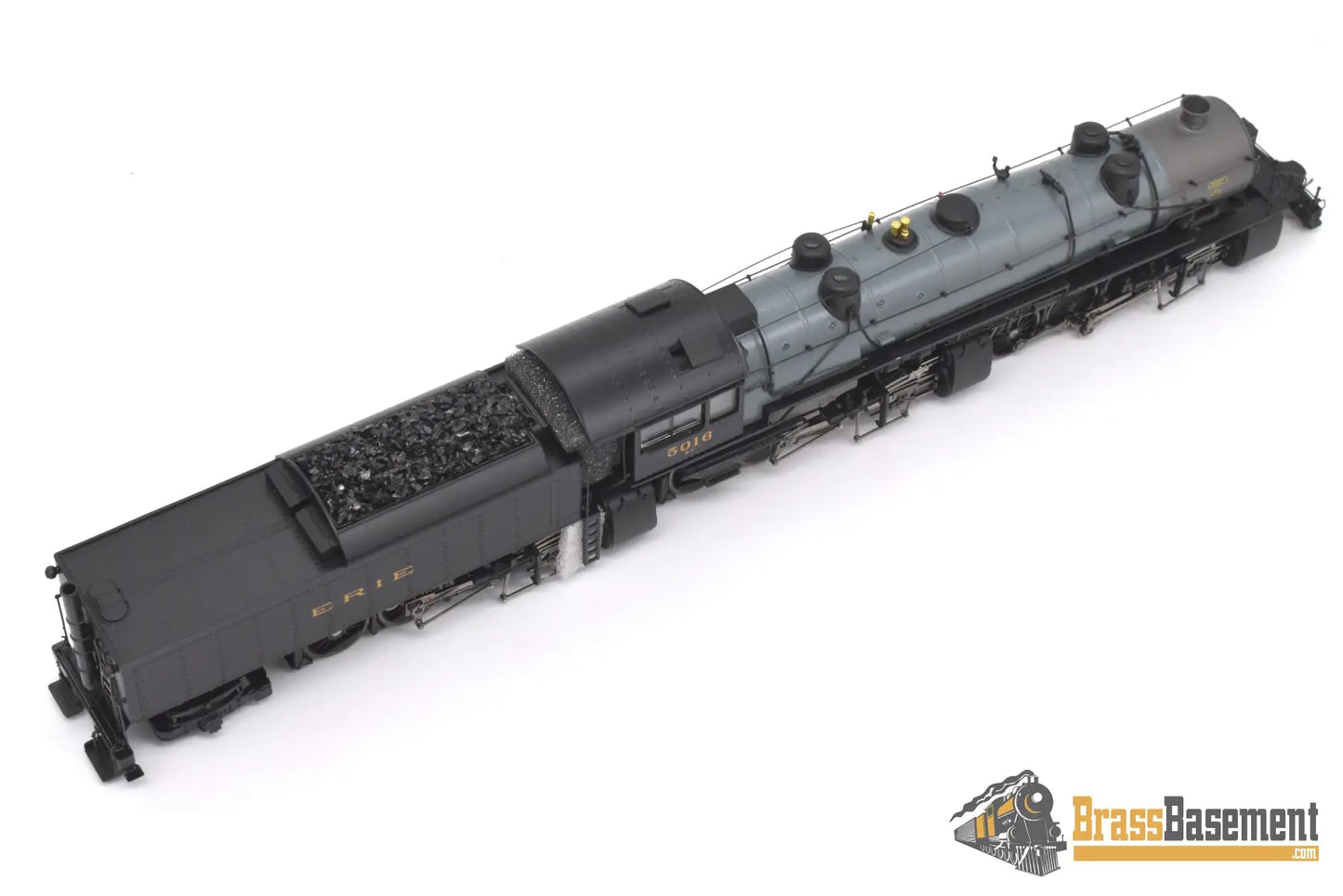 Ho Scale Plastic - Mth 2 - 8 - 8 - 8 - 2 Triplex Steam Engine #5016 Russian Iron Boiler W/Proto -