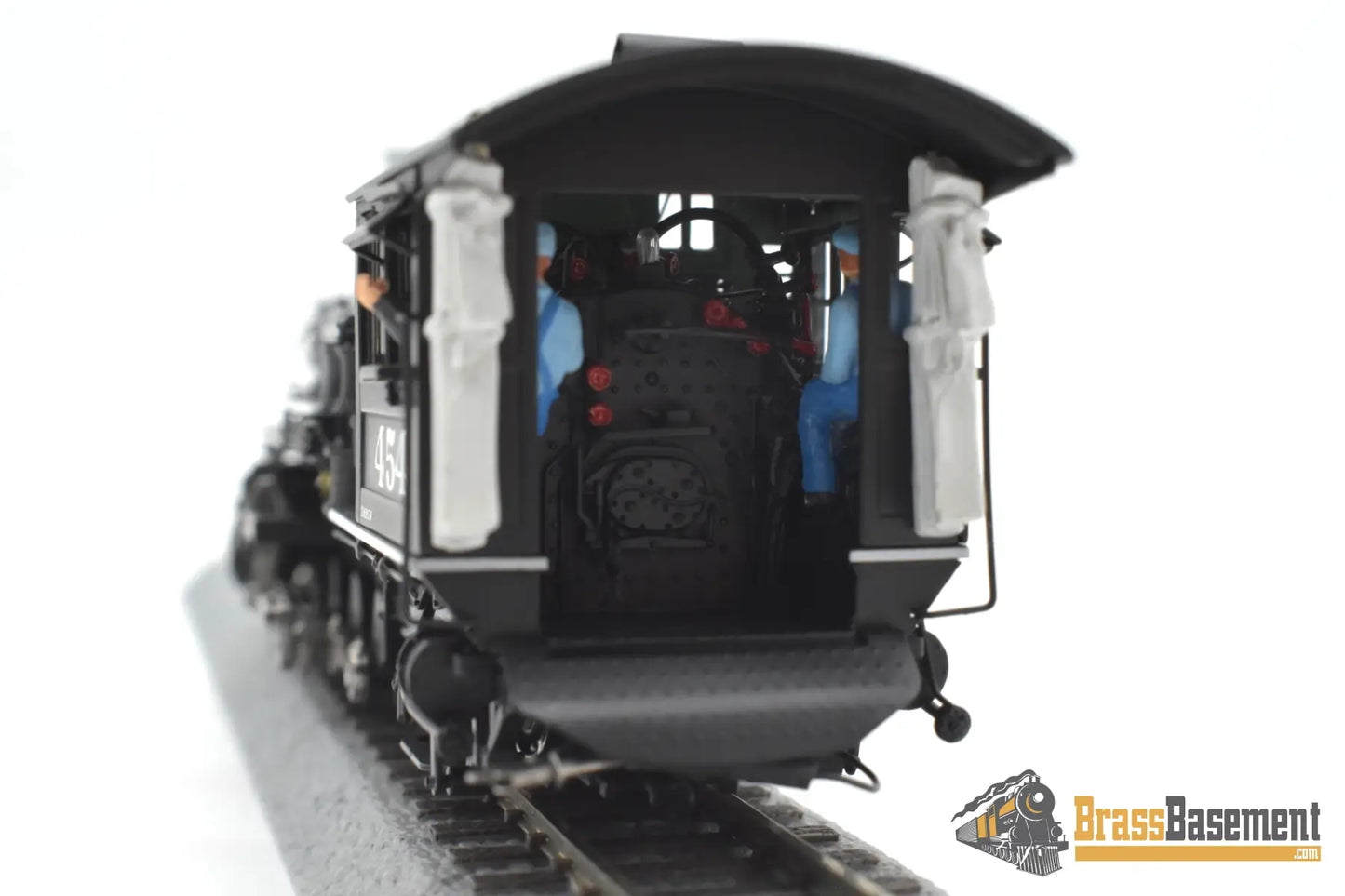 HOn3 Brass - Division Point Rio Grande DRGW K-27 2-8-2 #454 - Boo-Rim MINT Steam