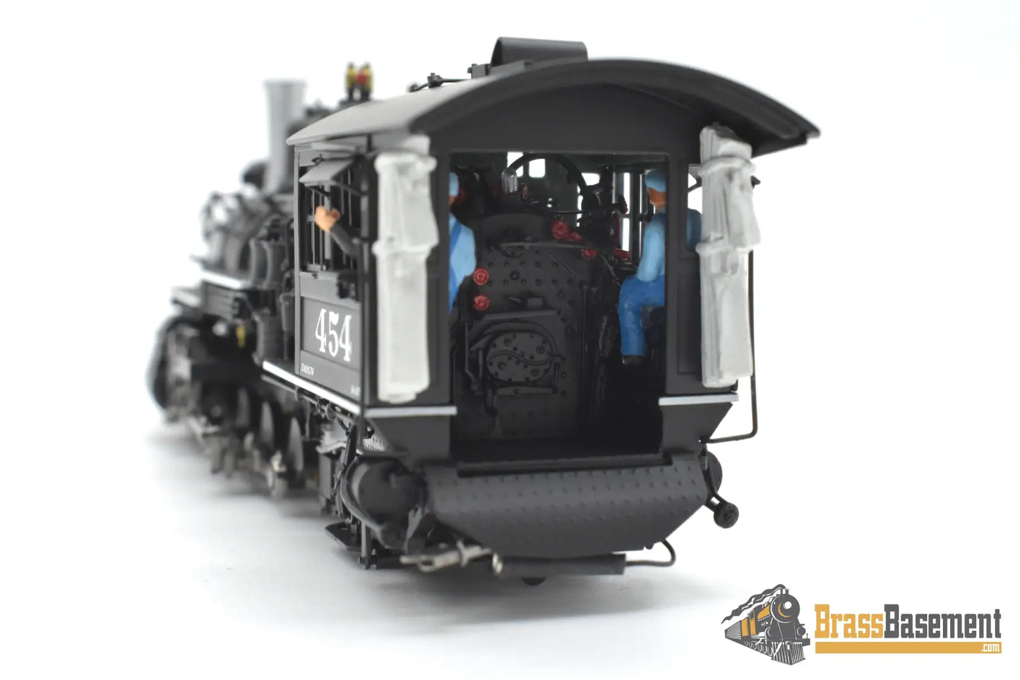 HOn3 Brass - Division Point Rio Grande DRGW K-27 2-8-2 #454 - Boo-Rim MINT Steam
