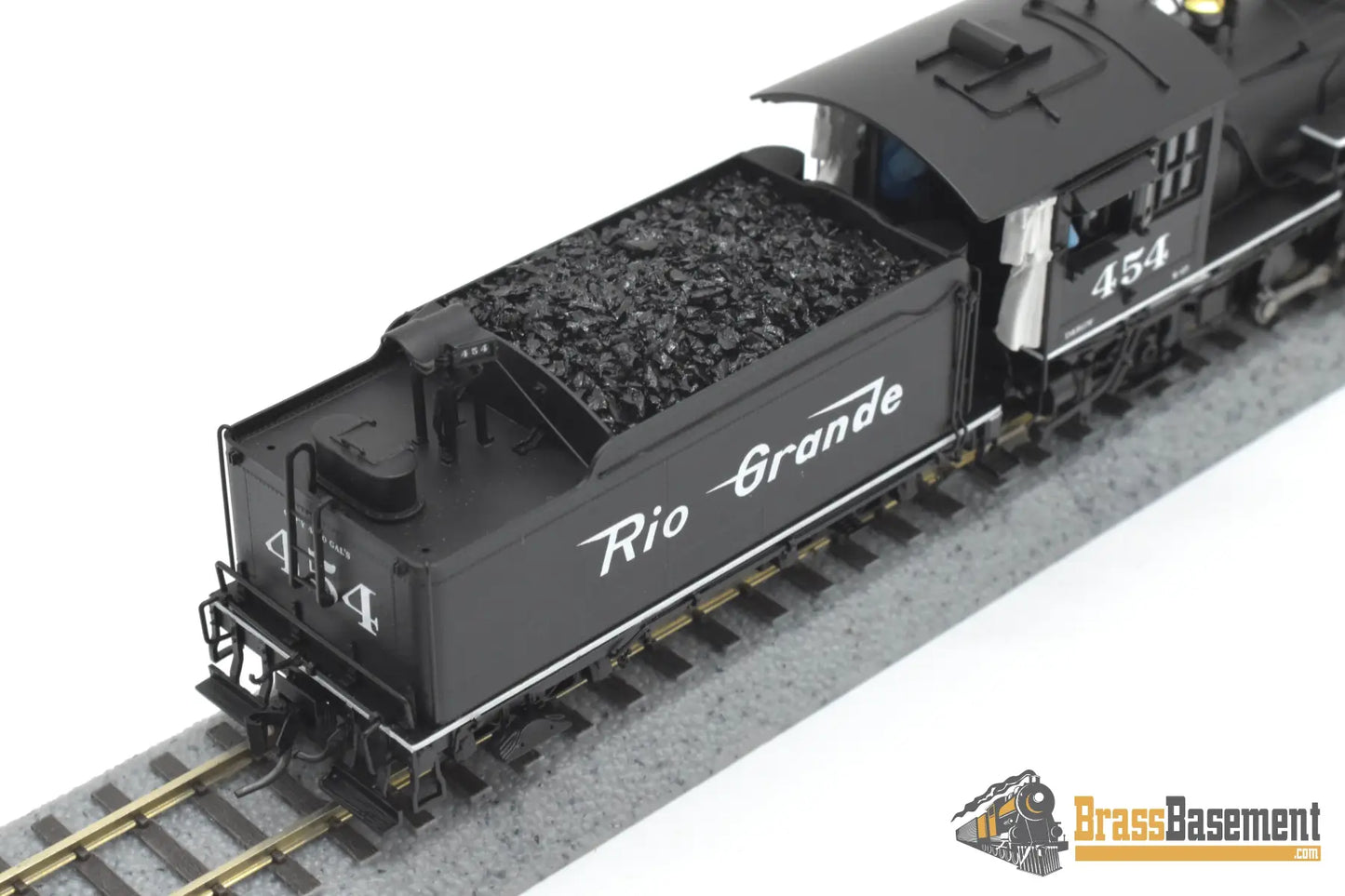 HOn3 Brass - Division Point Rio Grande DRGW K-27 2-8-2 #454 - Boo-Rim MINT Steam