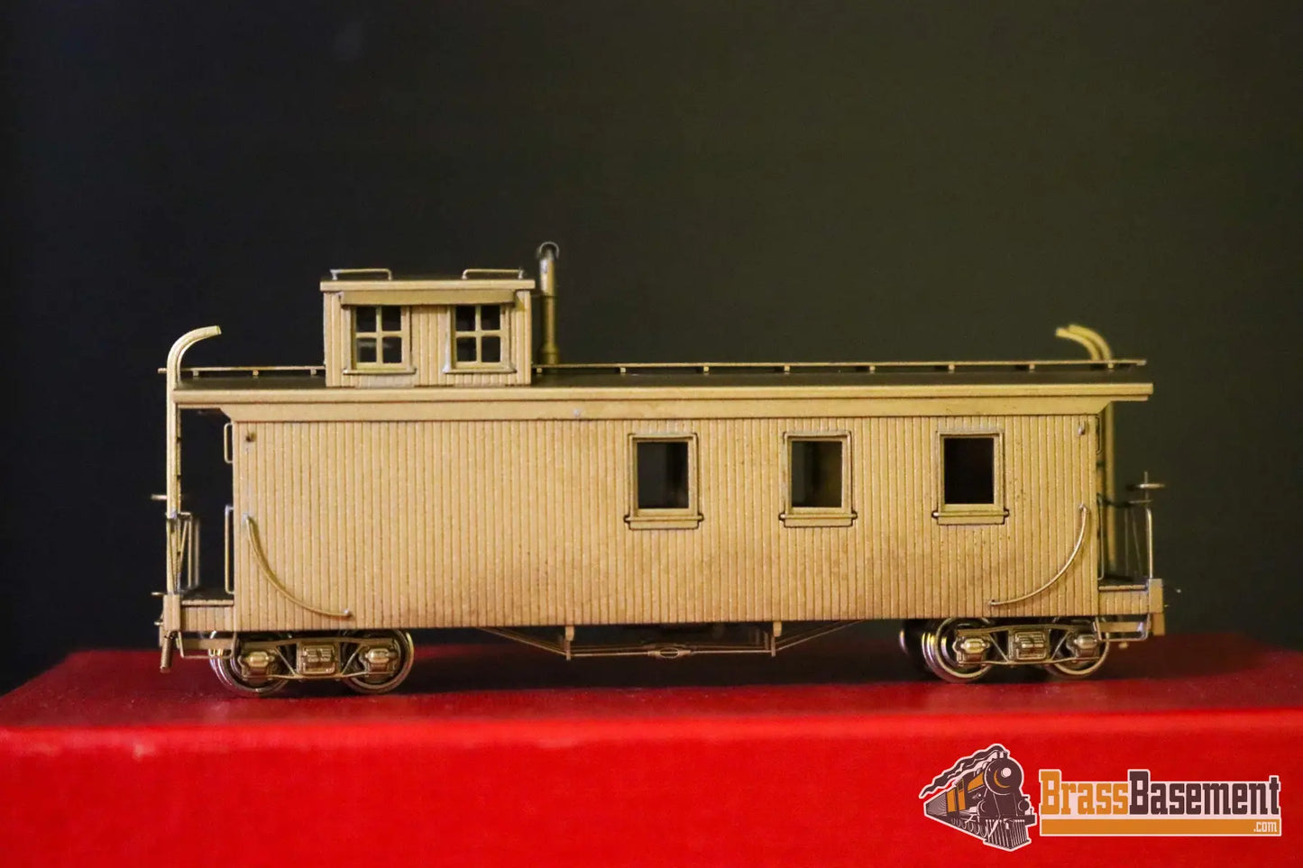 HOn3 Brass DRGW Rio Grande Offset Caboose Unpainted Caboose