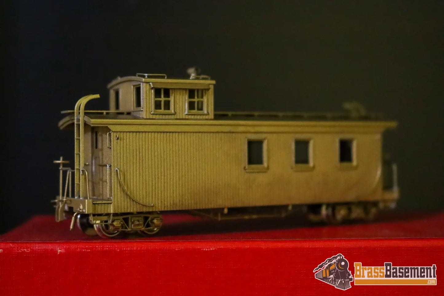 HOn3 Brass DRGW Rio Grande Offset Caboose Unpainted Caboose