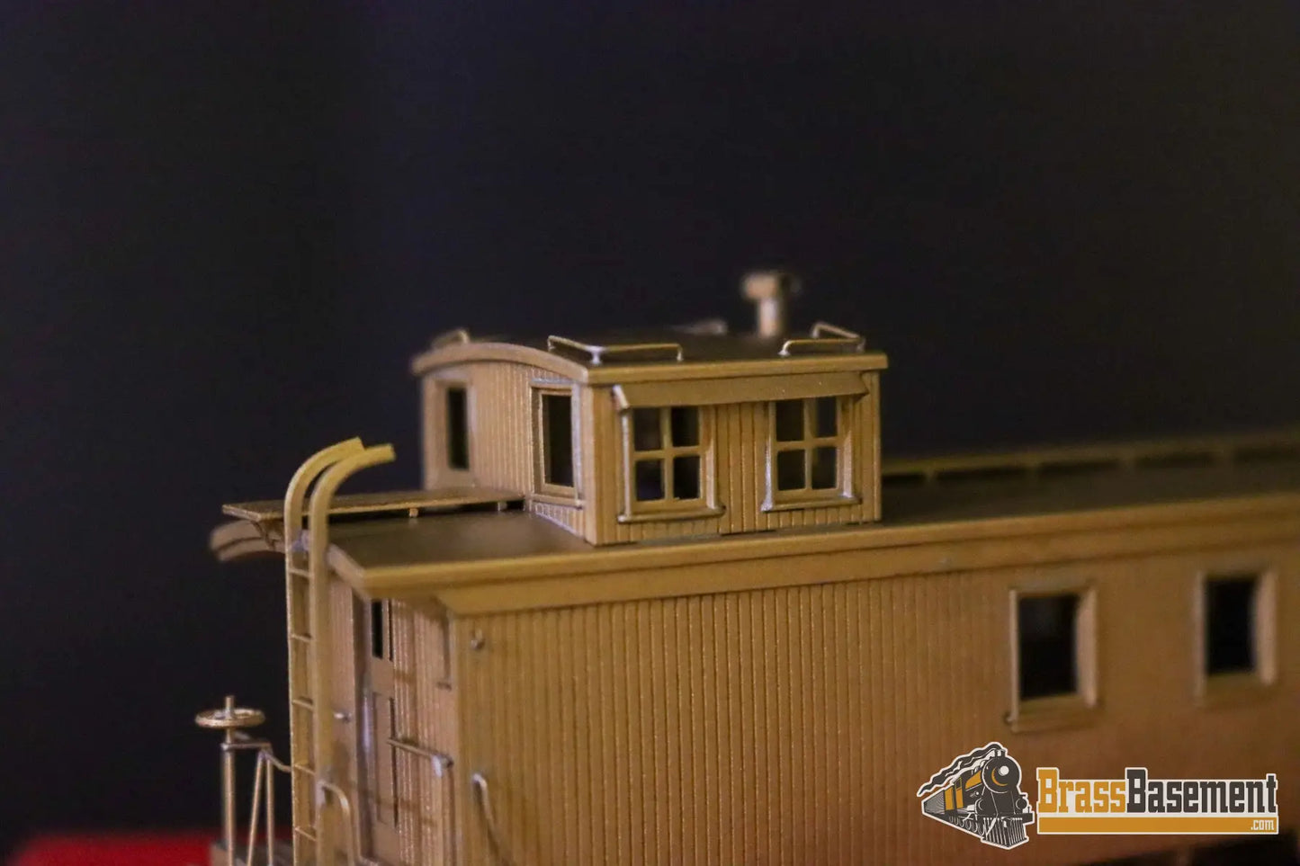 HOn3 Brass DRGW Rio Grande Offset Caboose Unpainted Caboose