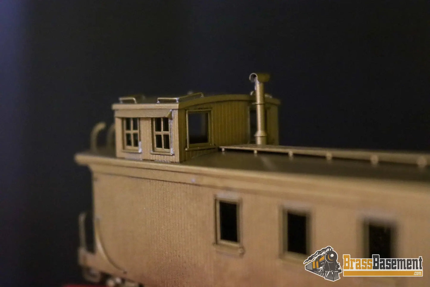 HOn3 Brass DRGW Rio Grande Offset Caboose Unpainted Caboose