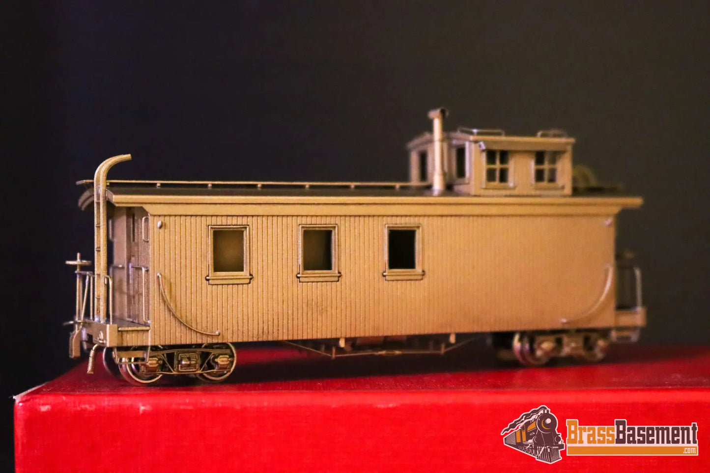 HOn3 Brass DRGW Rio Grande Offset Caboose Unpainted Caboose