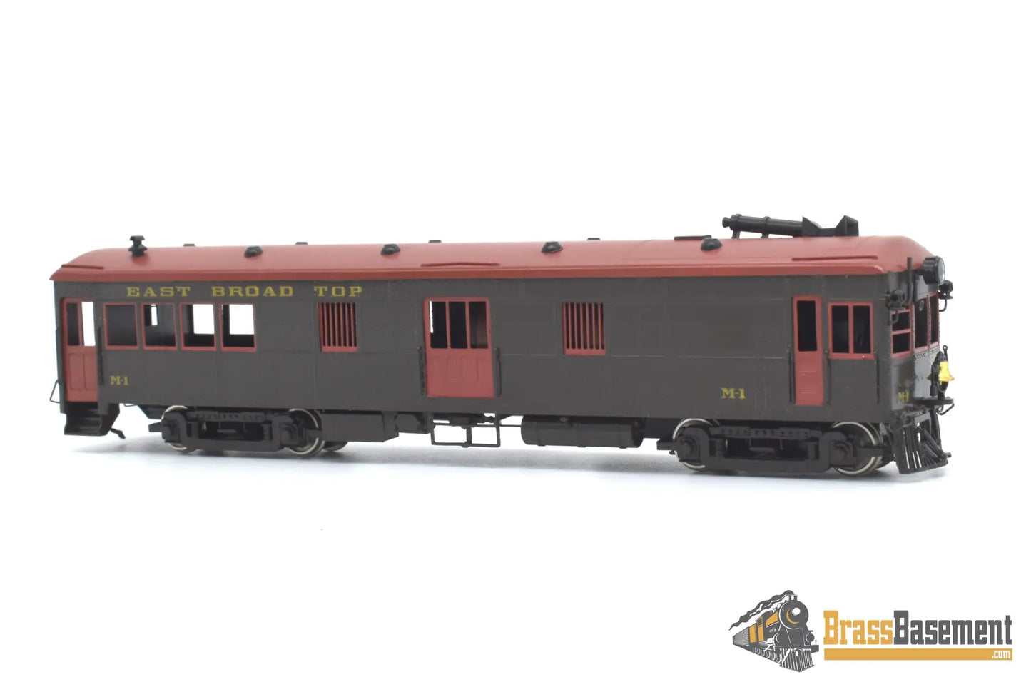 Hon3 Brass - Hallmark East Broad Top Ebt M - 1 Gas Electric Motor Car Factory Painted Samhongsa