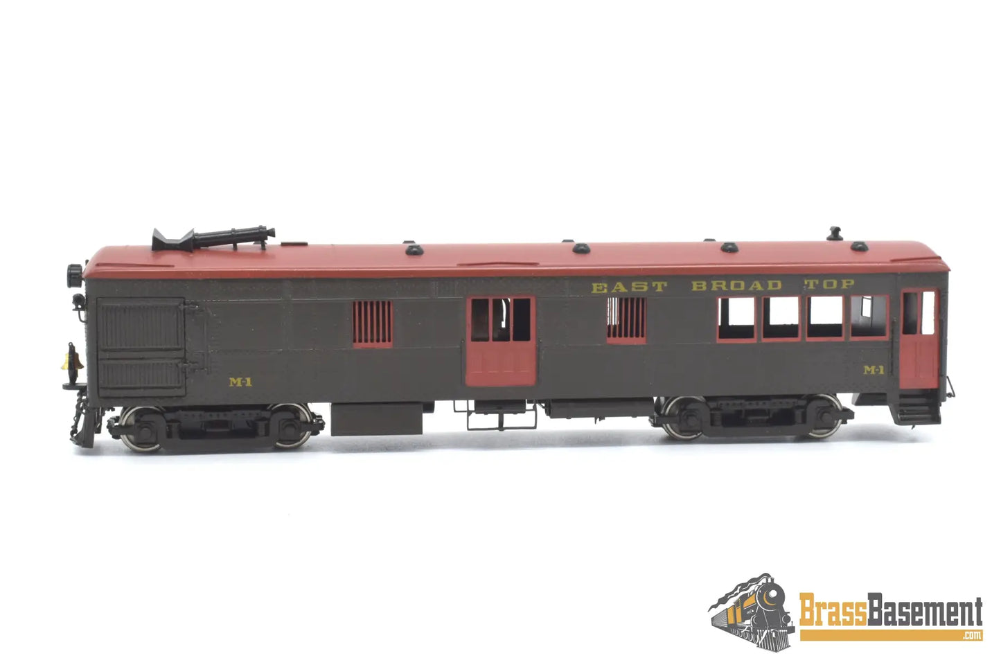 Hon3 Brass - Hallmark East Broad Top Ebt M - 1 Gas Electric Motor Car Factory Painted Samhongsa