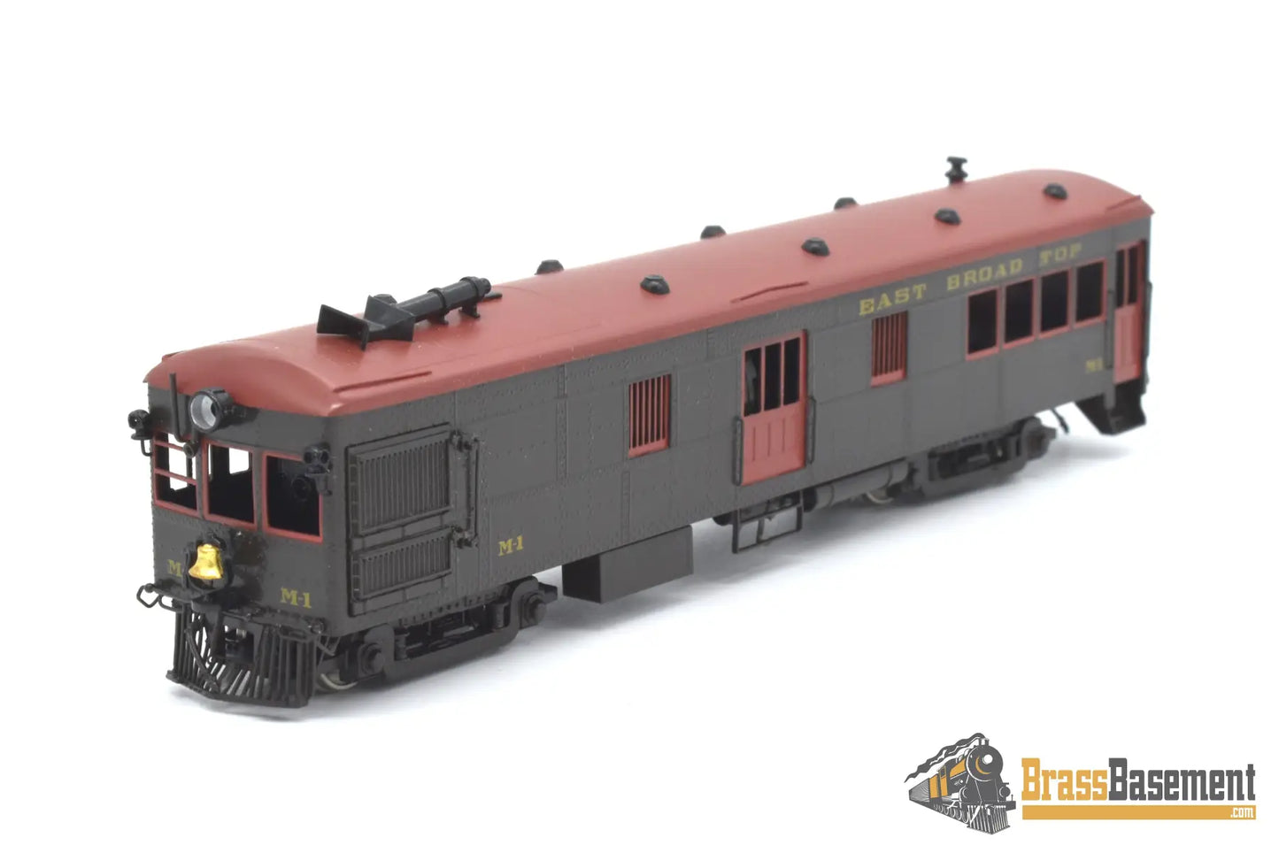 Hon3 Brass - Hallmark East Broad Top Ebt M - 1 Gas Electric Motor Car Factory Painted Samhongsa