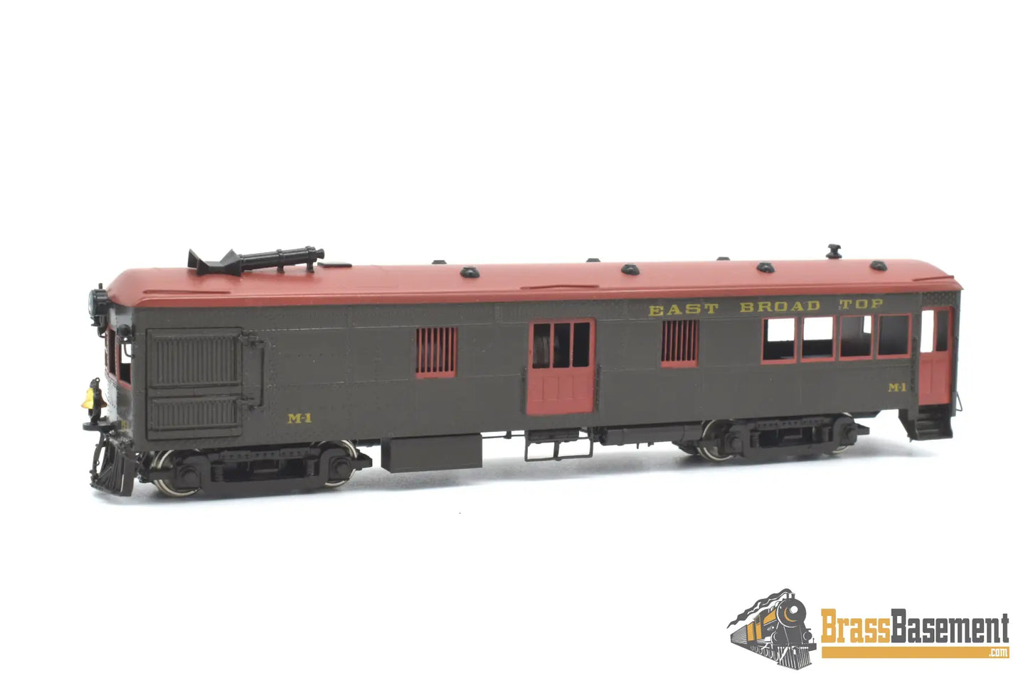 Hon3 Brass - Hallmark East Broad Top Ebt M - 1 Gas Electric Motor Car Factory Painted Samhongsa
