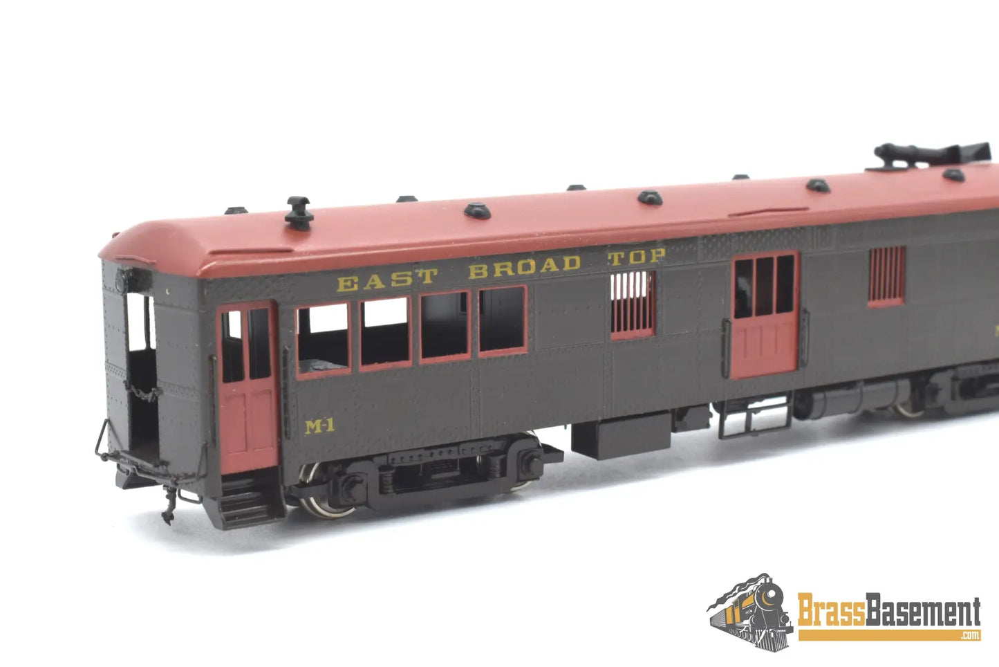 Hon3 Brass - Hallmark East Broad Top Ebt M - 1 Gas Electric Motor Car Factory Painted Samhongsa