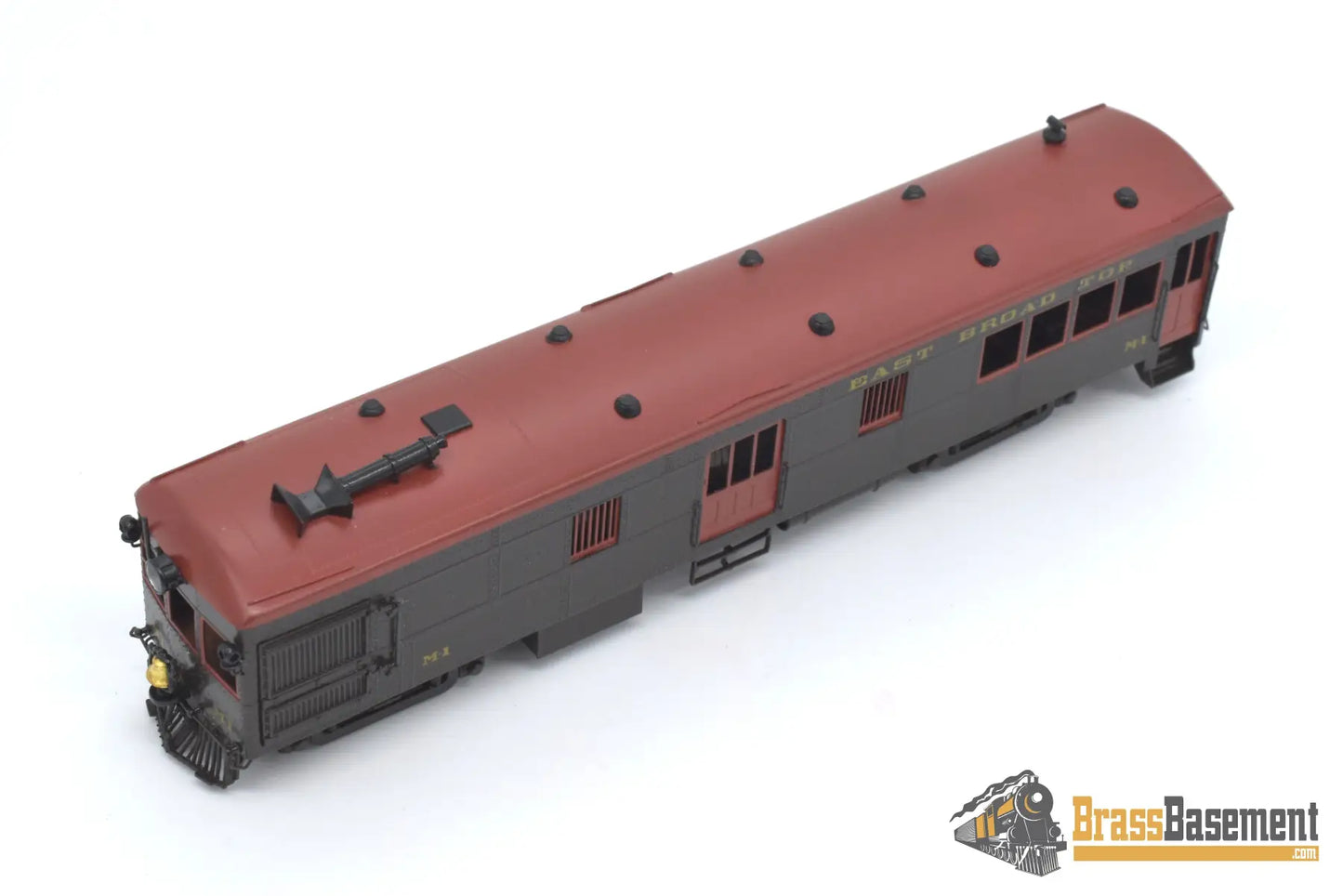 Hon3 Brass - Hallmark East Broad Top Ebt M - 1 Gas Electric Motor Car Factory Painted Samhongsa