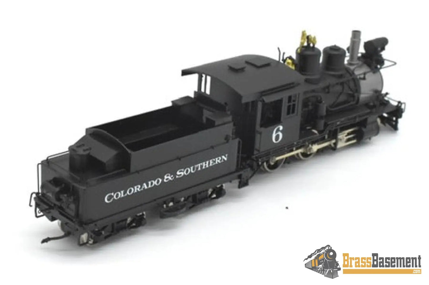 HOn3 Brass - Key Colorado & Southern C&S 2-6-0 #6 Mogul - F/P CS39 Steam