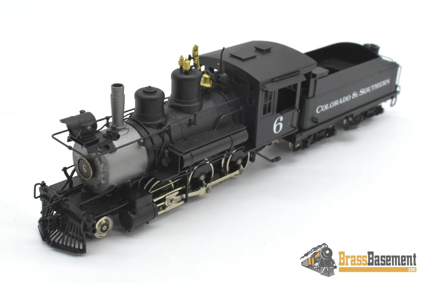 HOn3 Brass - Key Colorado & Southern C&S 2-6-0 #6 Mogul - F/P CS39 Steam