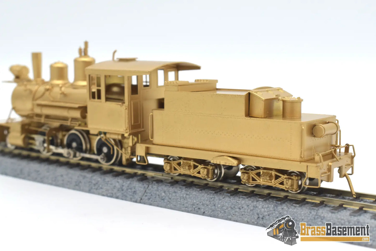 Hon3 Brass - Lambert Colorado & Southern C&S 2 - 6 - 0 #6 Straight Stack Unpainted Steam