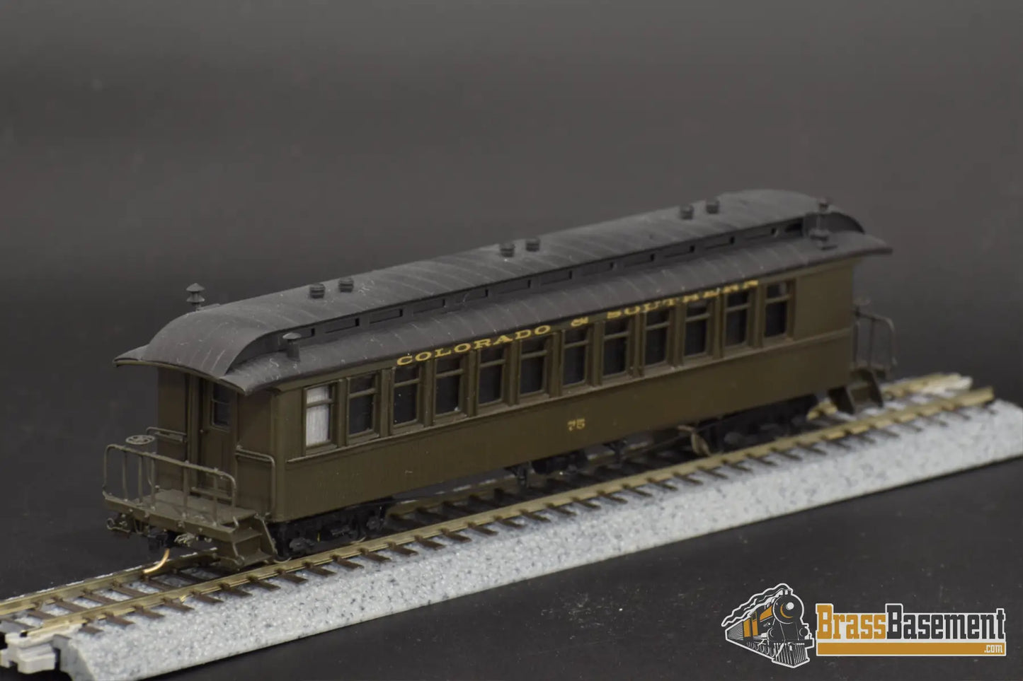 Hon3 Brass - Omi 3177 Colorado & Southern Coach #75 Great Custom Passenger