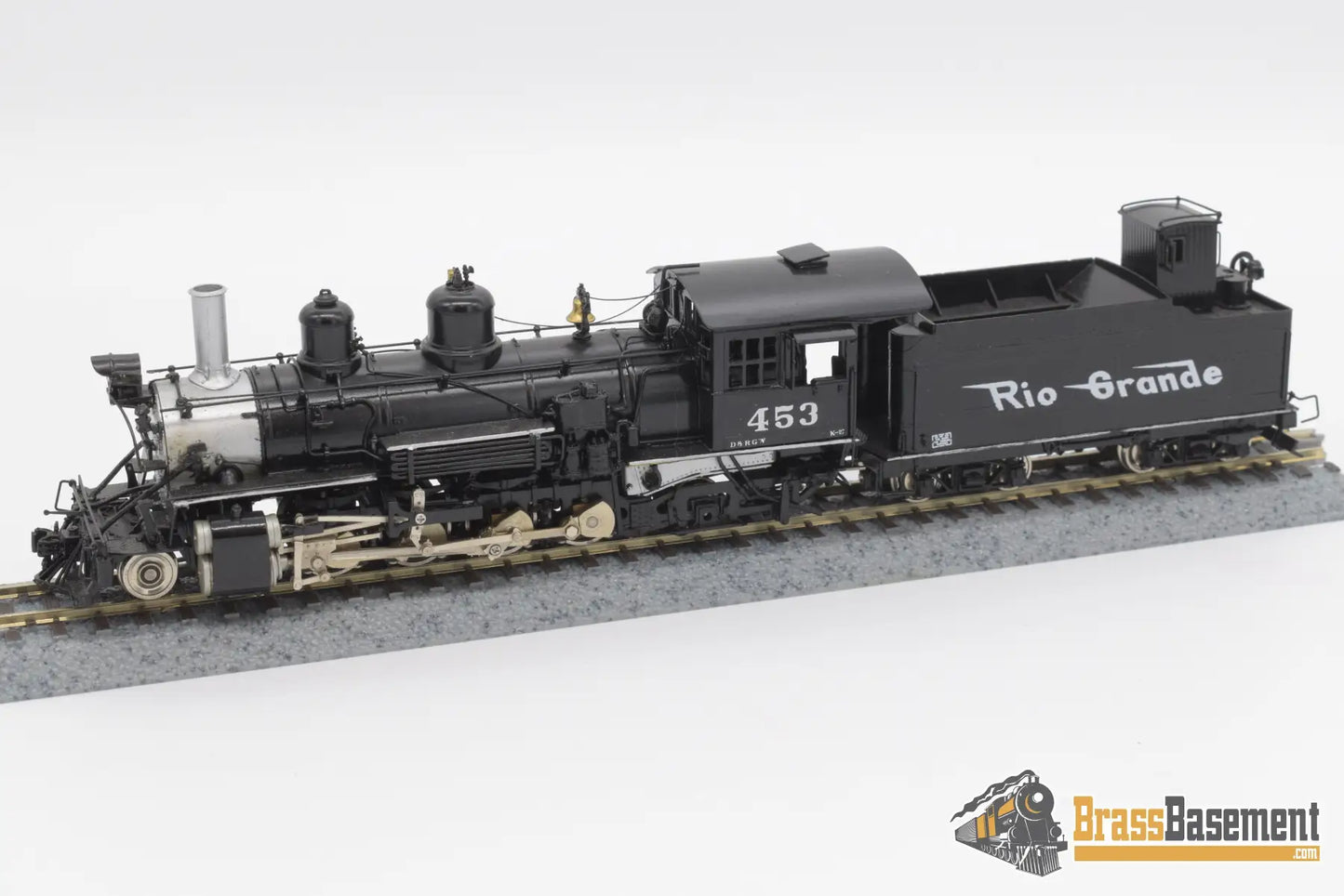 Hon3 Brass - Psc 15099 - 1 Rio Grande D&Rgw K27 2 - 8 - 2 #453 Steam