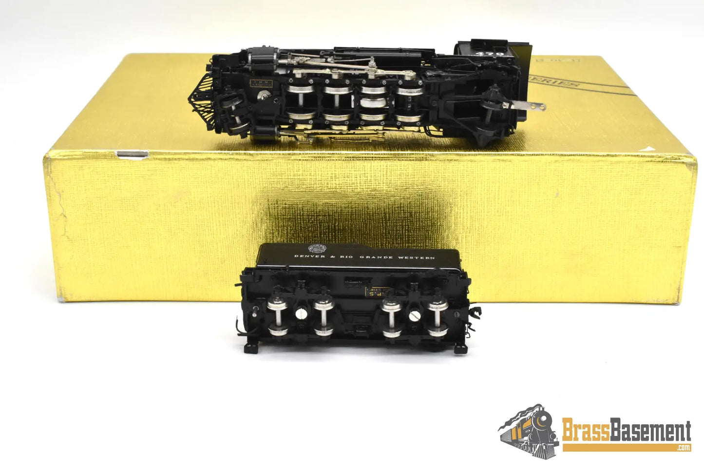 HOn3 Brass PSC 15214 11 D&RGW Rio Grande K 28 2 8 2 #479 1994 RUN FP Moffat Tunnel Steam