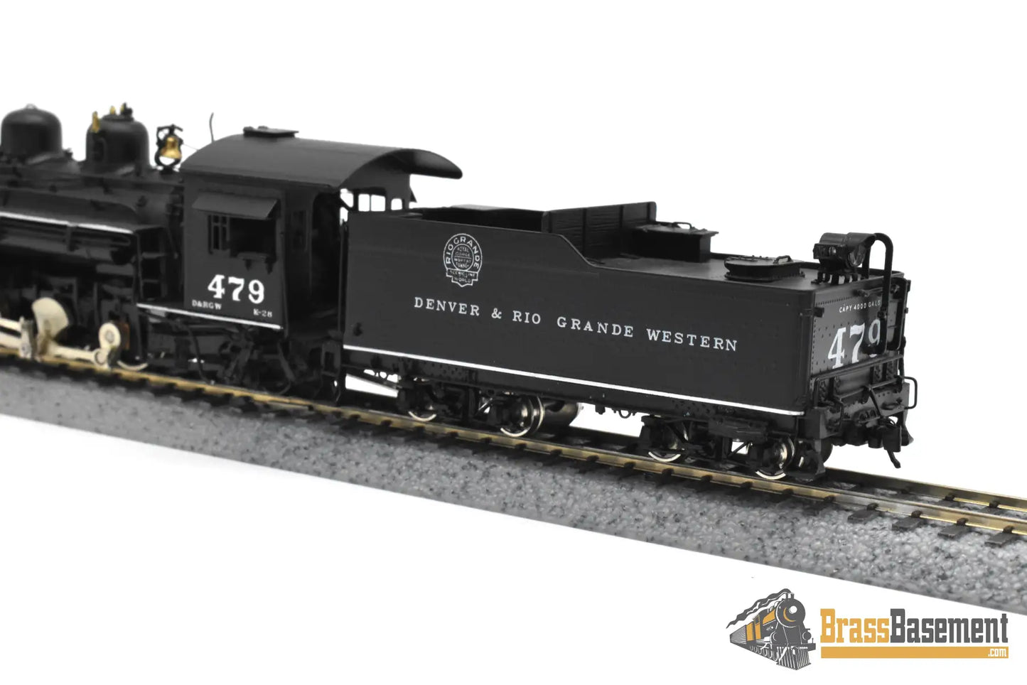 HOn3 Brass PSC 15214 11 D&RGW Rio Grande K 28 2 8 2 #479 1994 RUN FP Moffat Tunnel Steam
